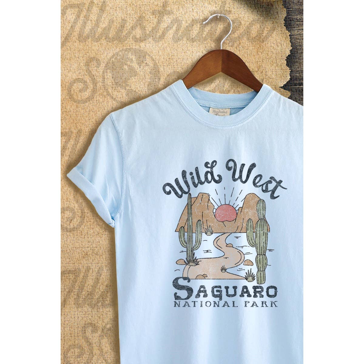 Wild West  Vintage Graphic  Tee Hoodie, Sweatshirt | PodTeesHub.com