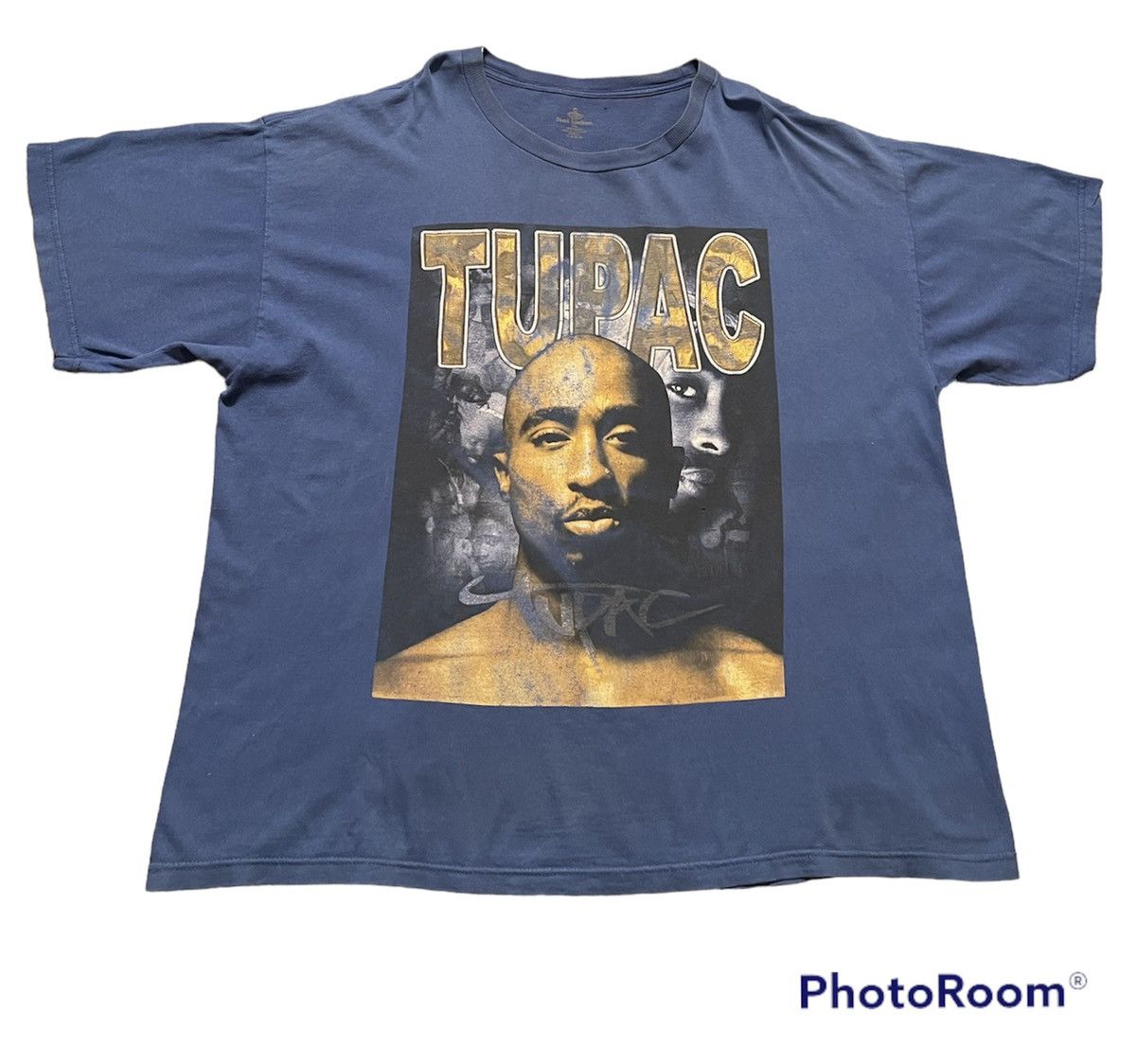 Rap Tees X Vintage Vintage Tupac Shakur 2pac Rap Tee Makaveli Boxy Xl 2x Xxl Hoodie, Sweatshirt | PodTeesHub.com