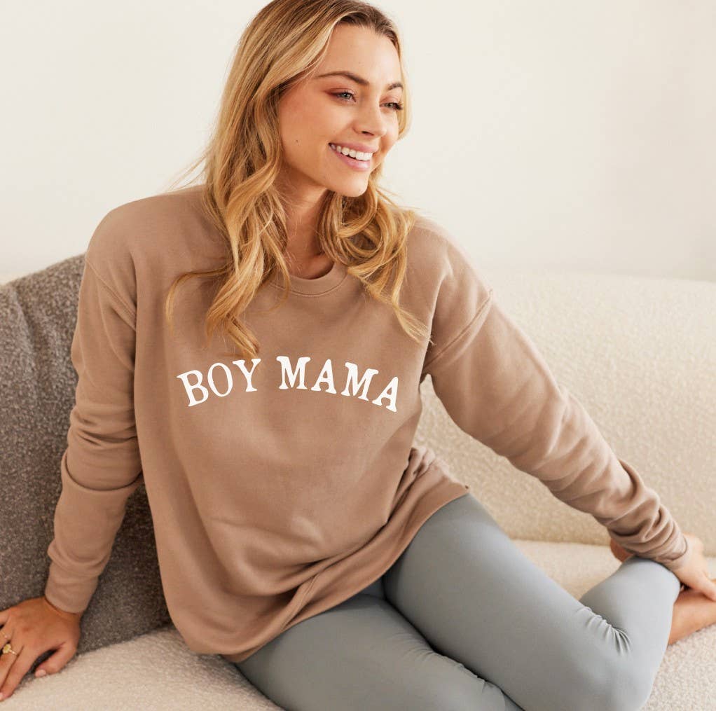Boy Mama Sweatshirt T-Shirts, Hoodie | PodTeesHub.com