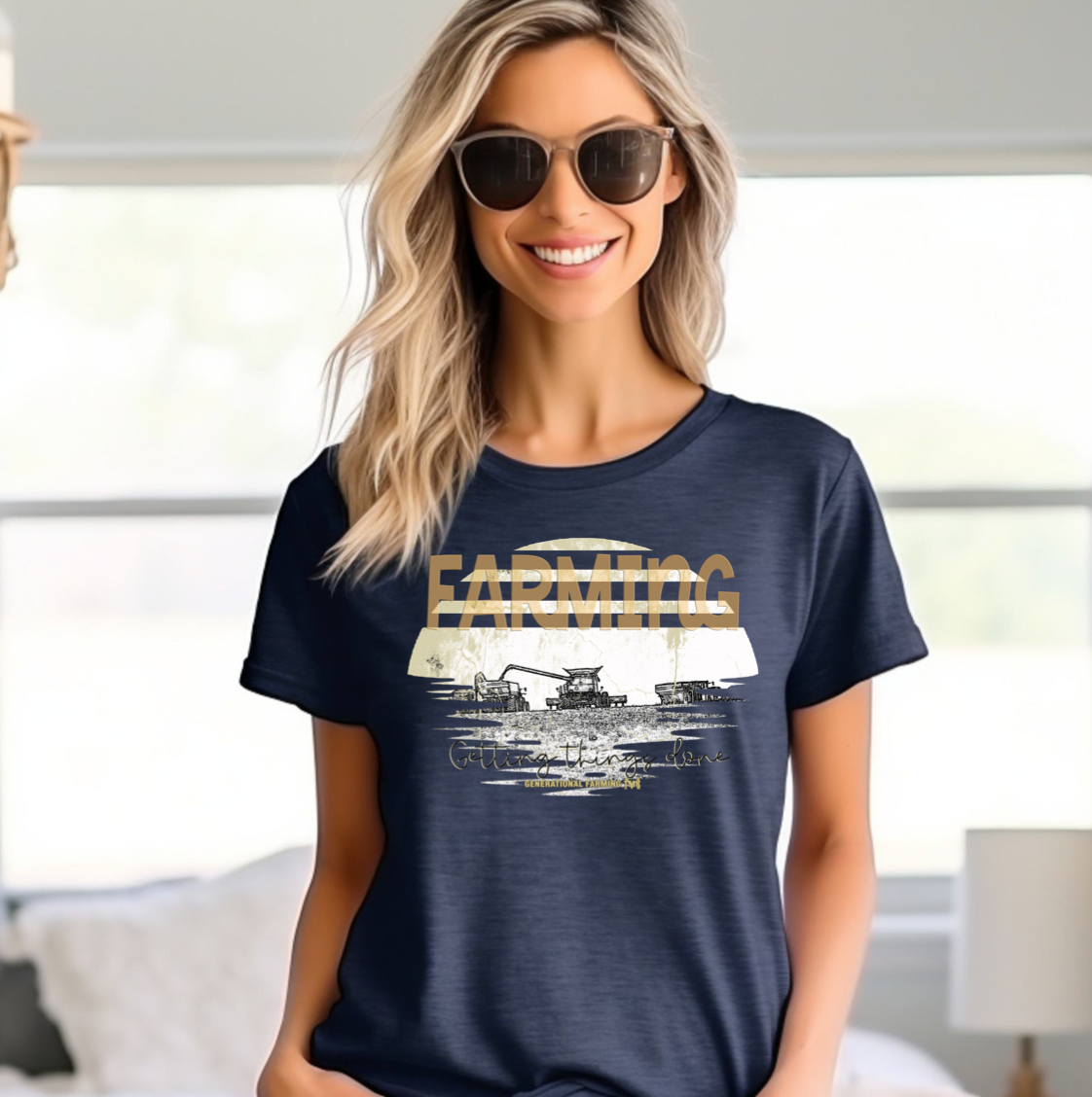 Farming. Getting Things Done Graphic Tee Hoodie, Sweatshirt | PodTeesHub.com