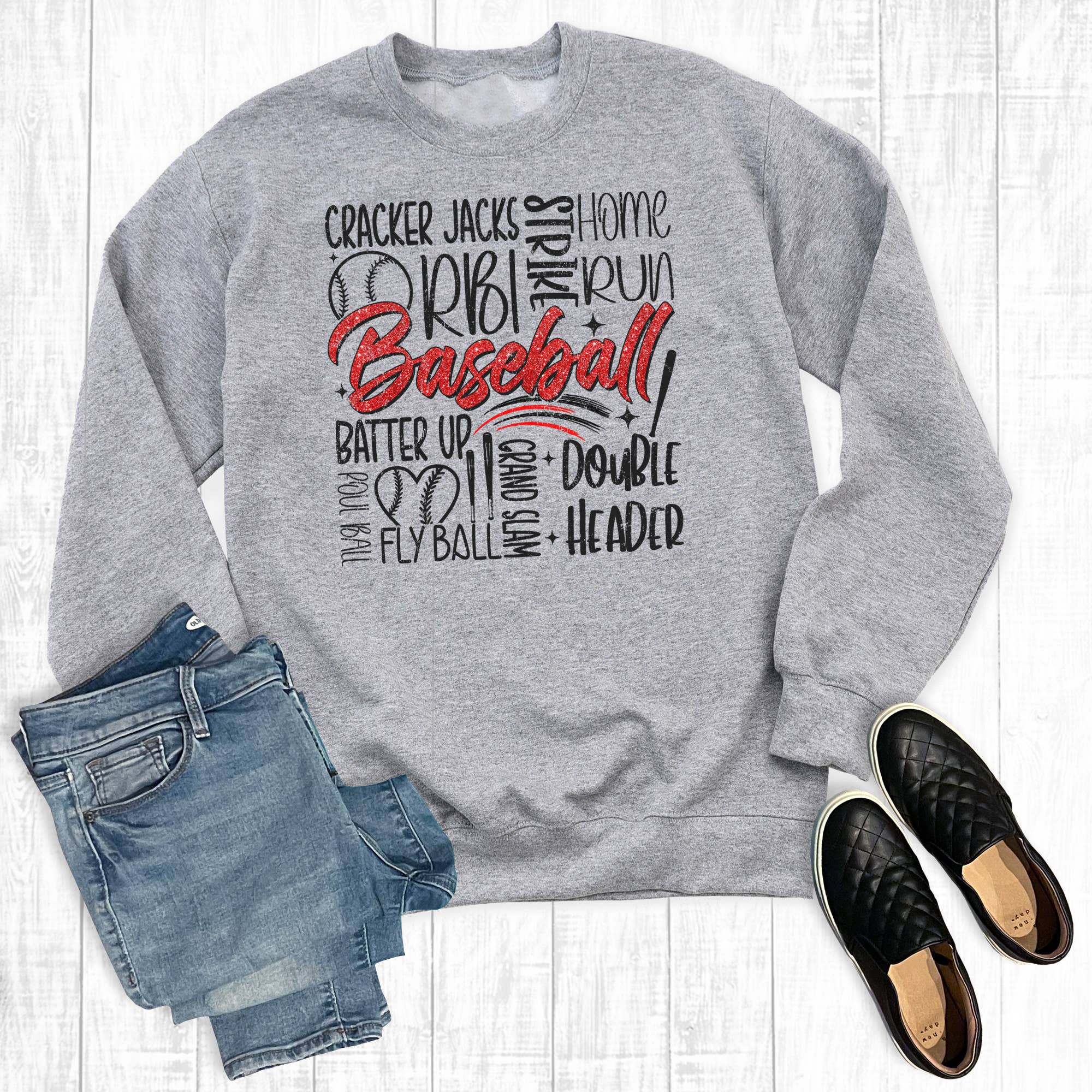 Let's Play Baseball Sweatshirt T-Shirts, Hoodie | PodTeesHub.com