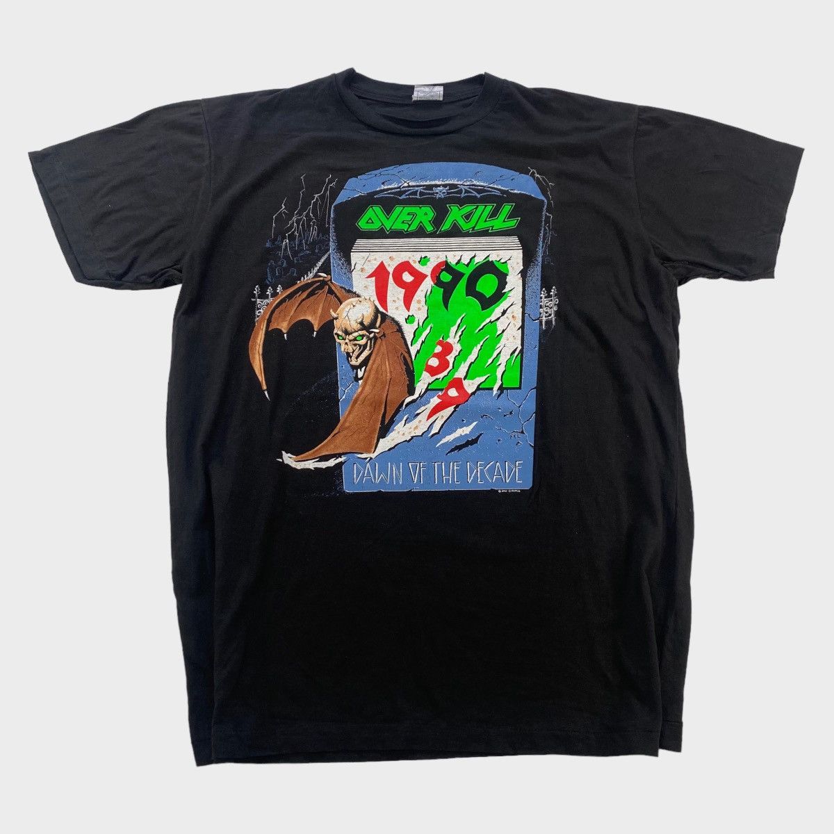 Metallica X Vintage 1990 Overkill Dawn Decade T-Shirts, Hoodie, Sweatshirt