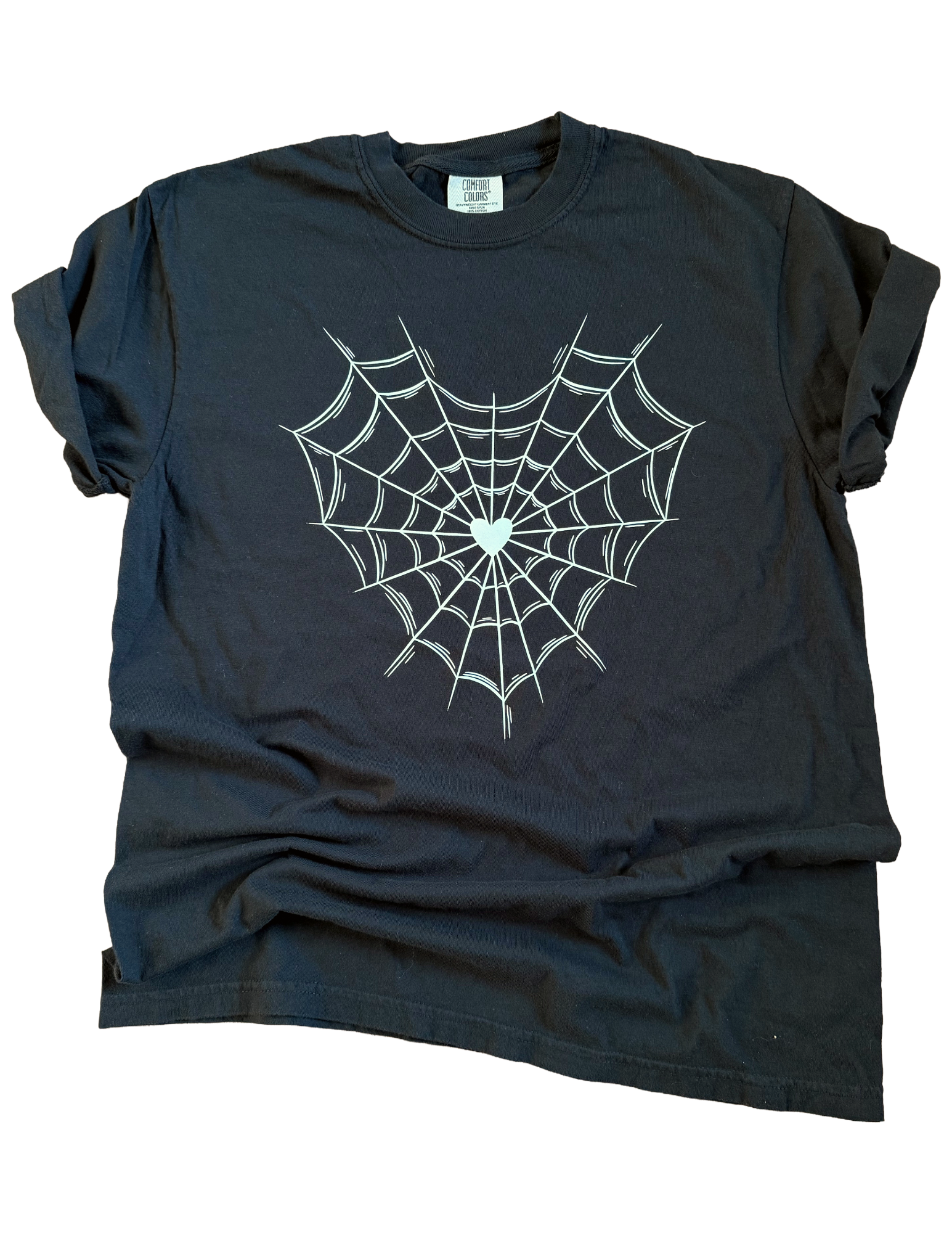Heart Web Tee Hoodie, Sweatshirt | PodTeesHub.com