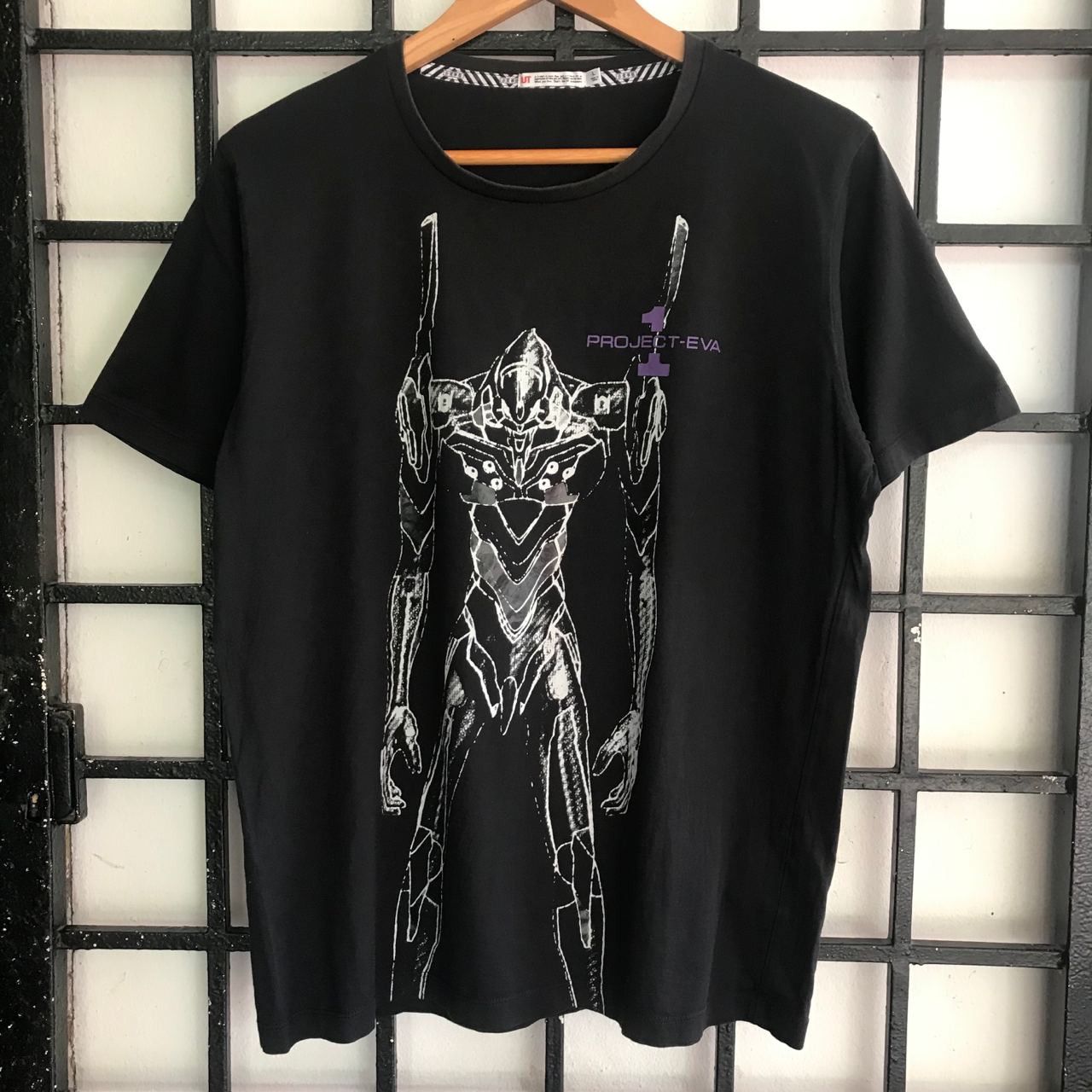 Japanese Brand Vintage Evangelion Project Eva 1 Nice Design Tshirt Hoodie, Sweatshirt | PodTeesHub.com