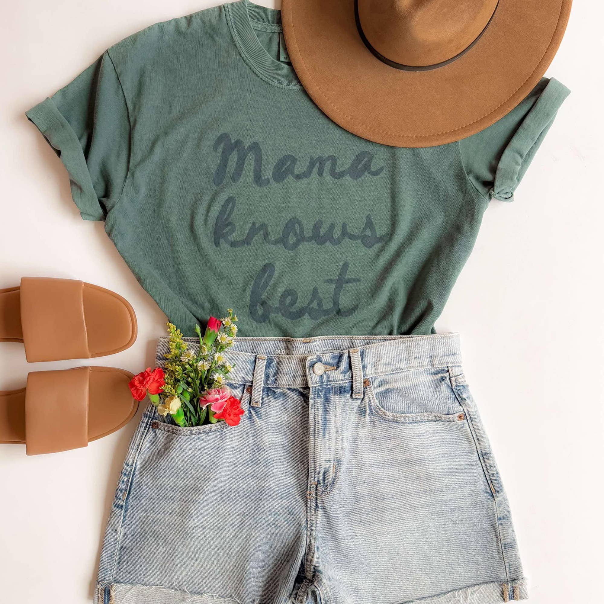Mama Knows Best Graphic Tee, Mother's Day Shirt, Mom Hoodie, Sweatshirt | PodTeesHub.com