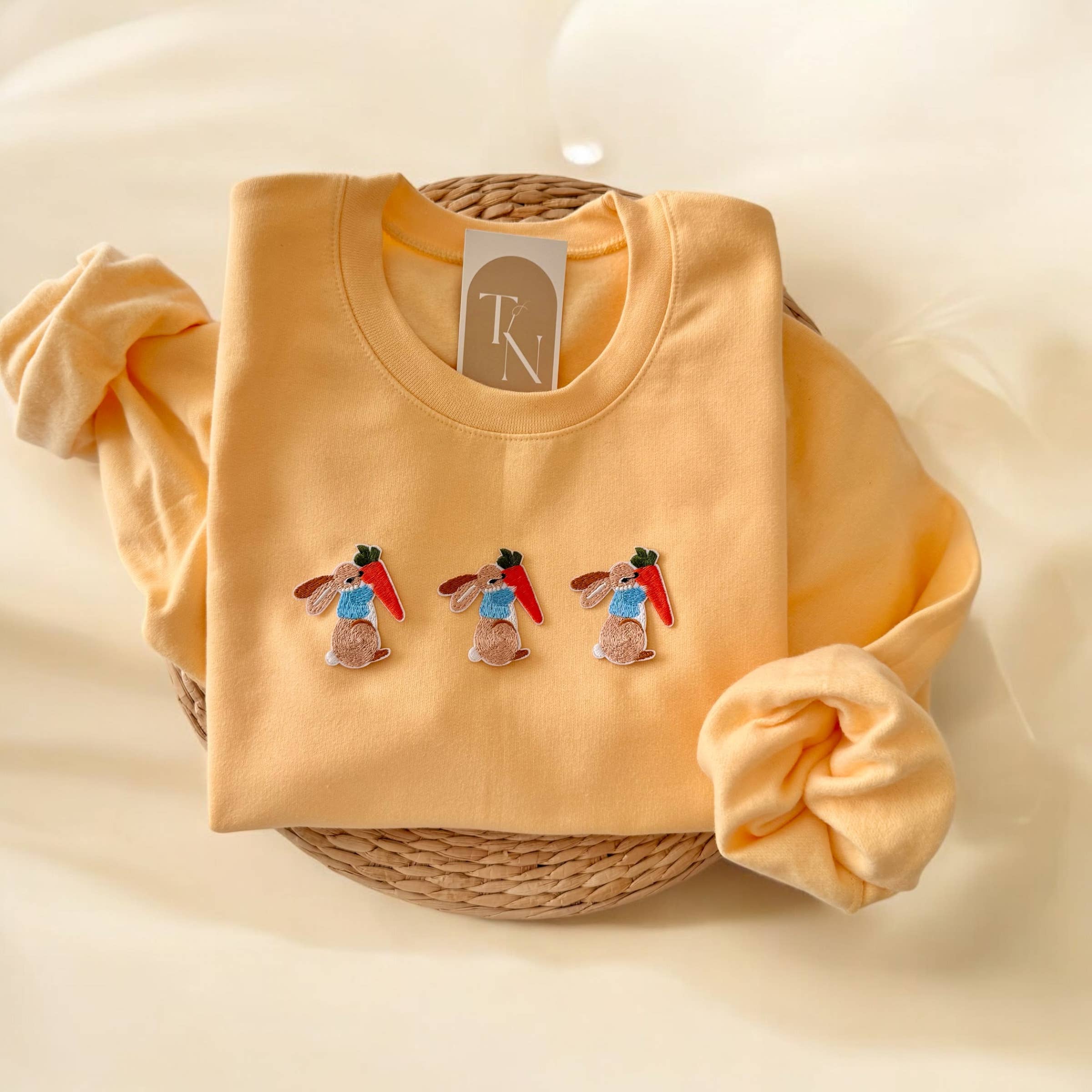Easter Bunny Sweatshirt, Bunny Easter Sweaters T-Shirts, Hoodie | PodTeesHub.com