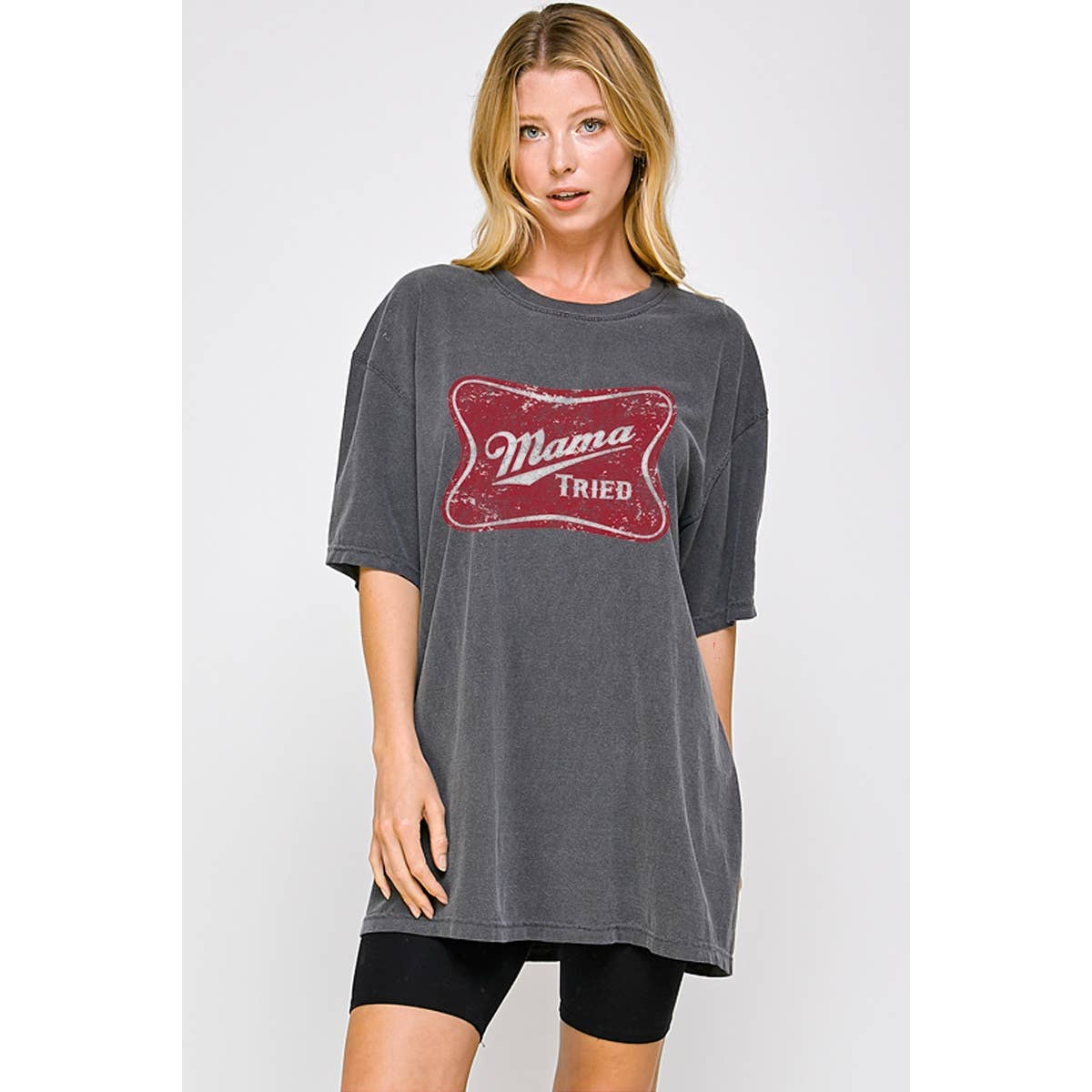Mama Tried  Vintage Oversized Tee Hoodie, Sweatshirt | PodTeesHub.com