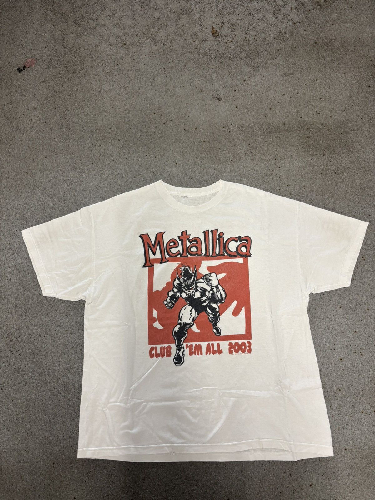 2003 Metallica Cub Em All T Shirt Hoodie, Sweatshirt | PodTeesHub.com