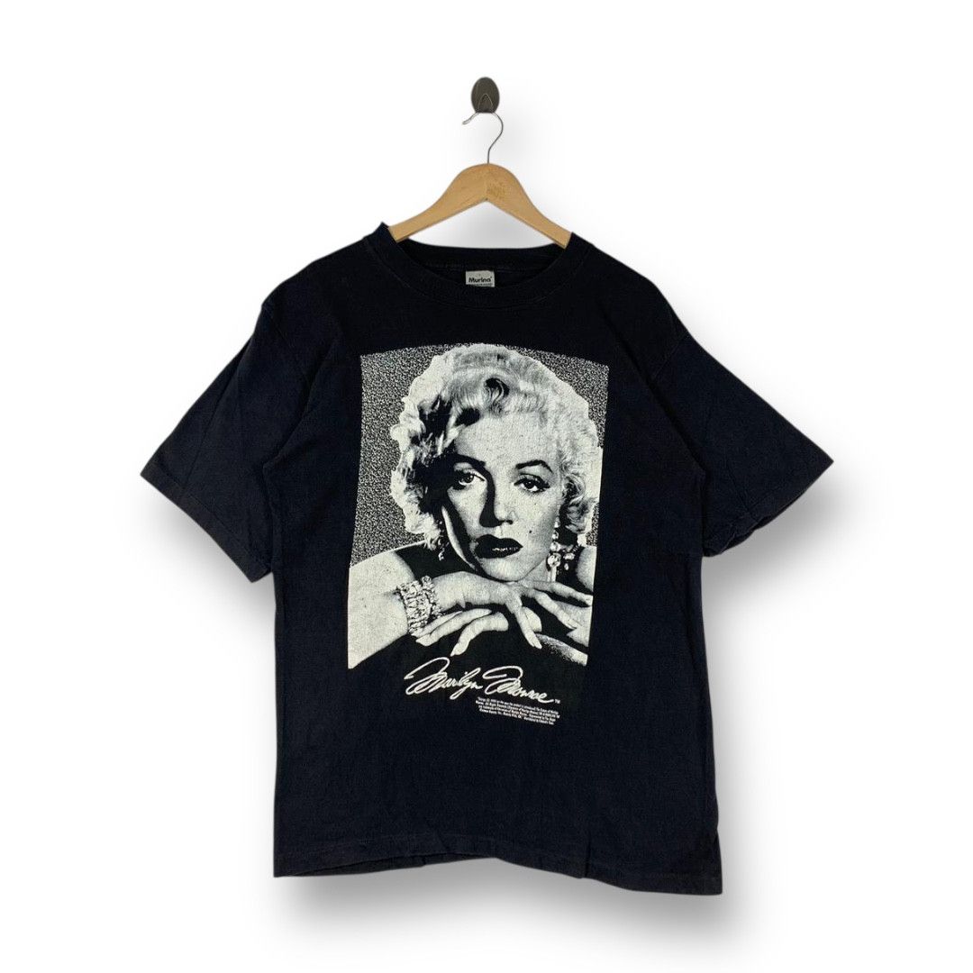 Other Vintage Marilyn Monroe Overprint Printed Tee Hoodie, Sweatshirt | PodTeesHub.com