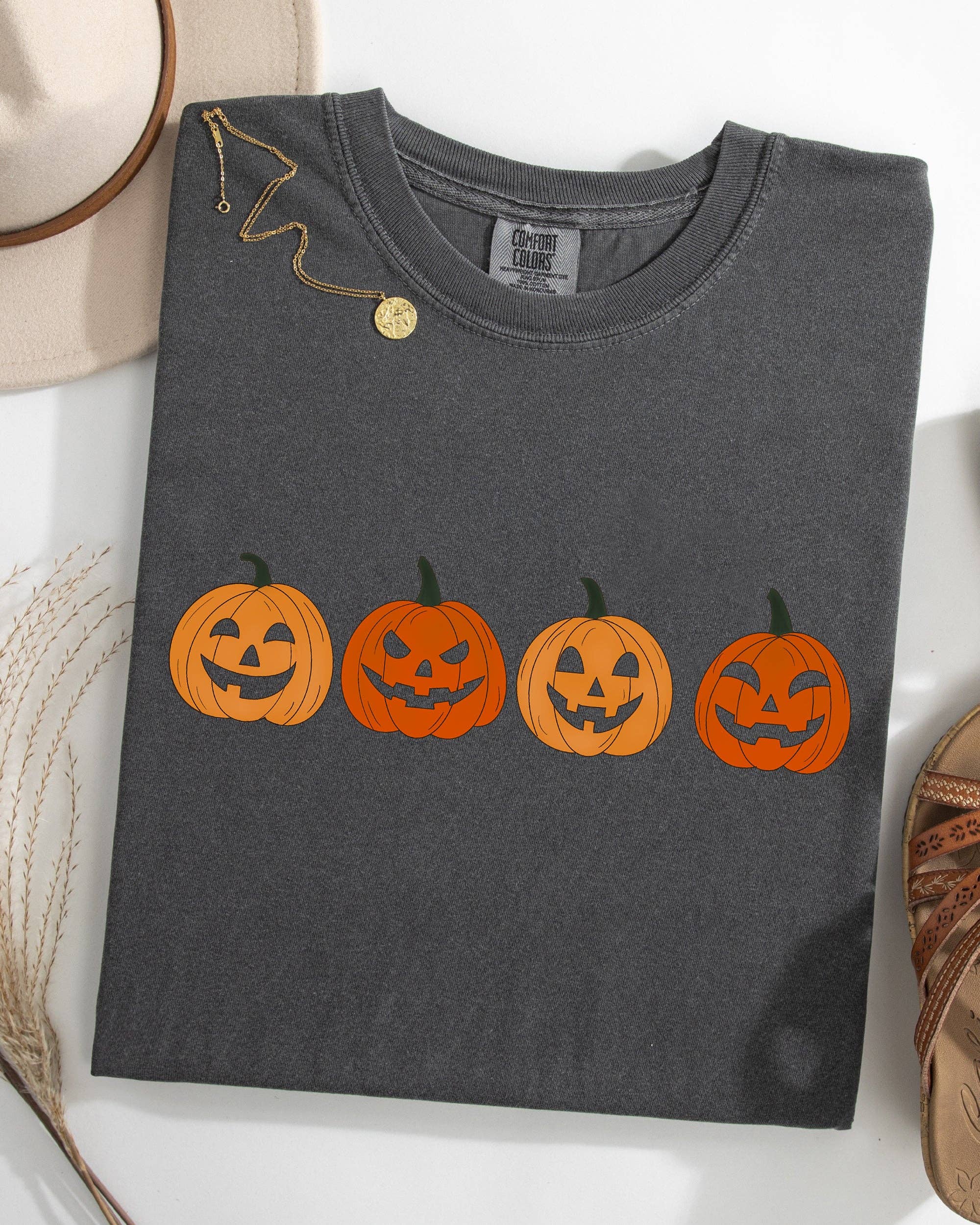Cute Mini Pumpkins, Halloween, Retro, Fall, Autumn Shirt Hoodie, Sweatshirt | PodTeesHub.com