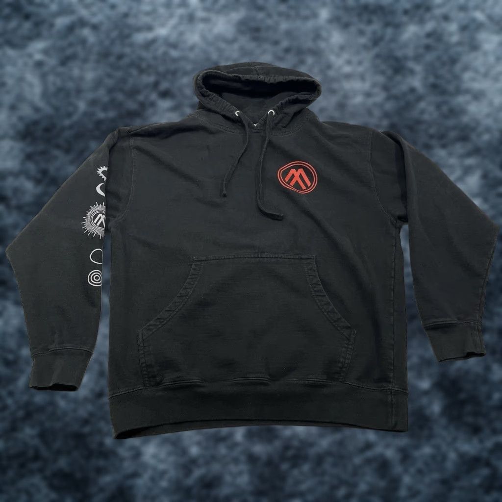 Doublet Nothing More Tour L Black Spirit Print Hooded Double Sided T-Shirts, Hoodie, Sweatshirt