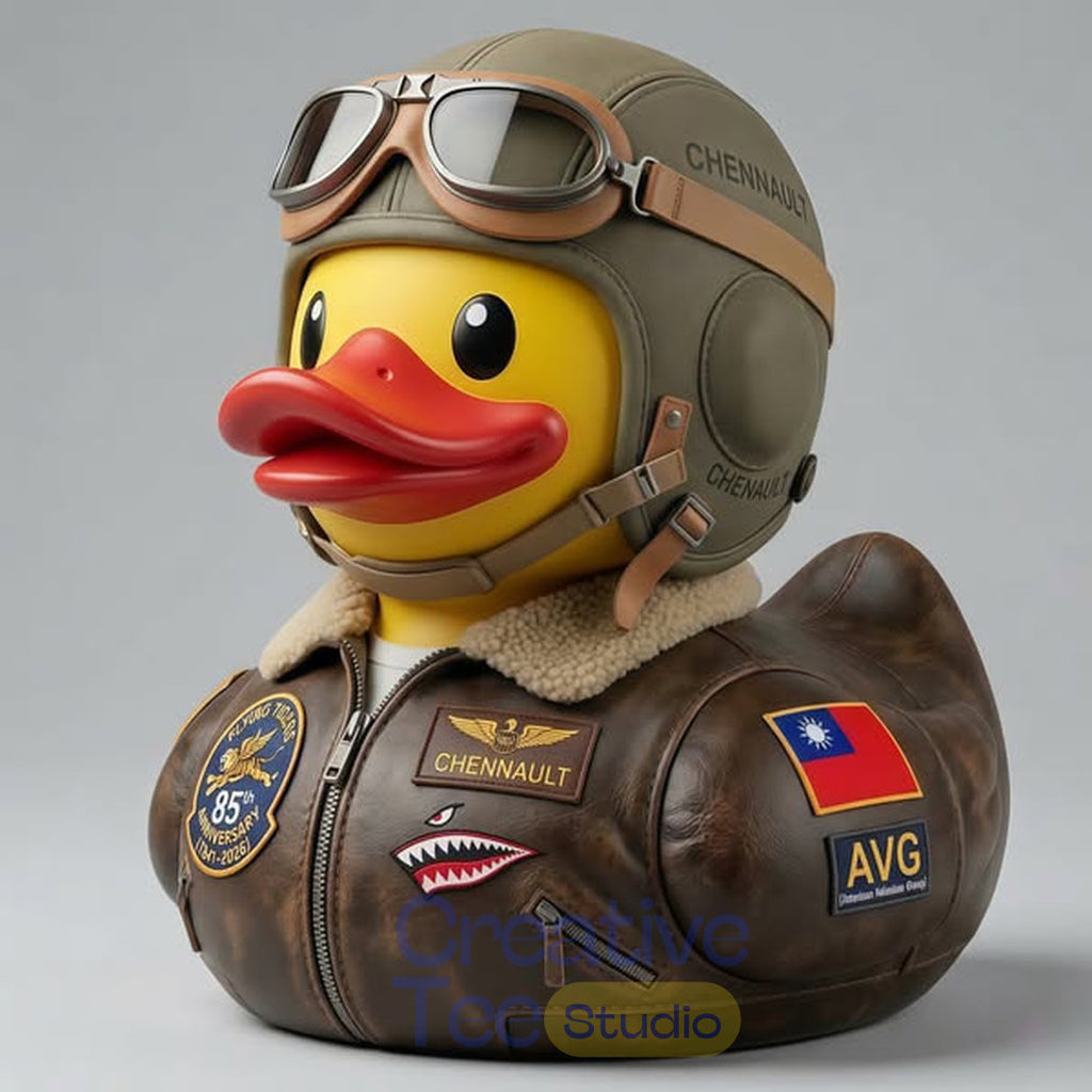 Flying Tigers 85th Anniversary Duck Figure