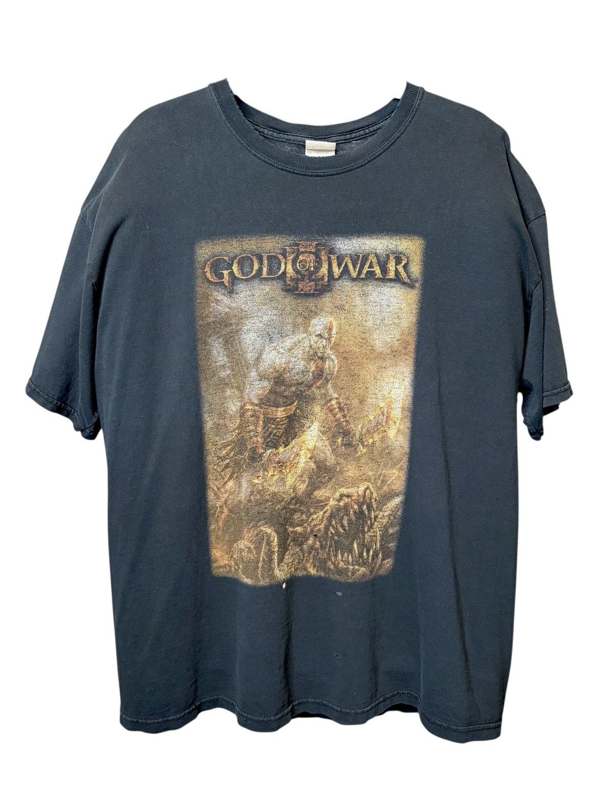 Playstation 2010 God War Iii 3 Video Game Promo Size Xl T-Shirts, Hoodie, Sweatshirt