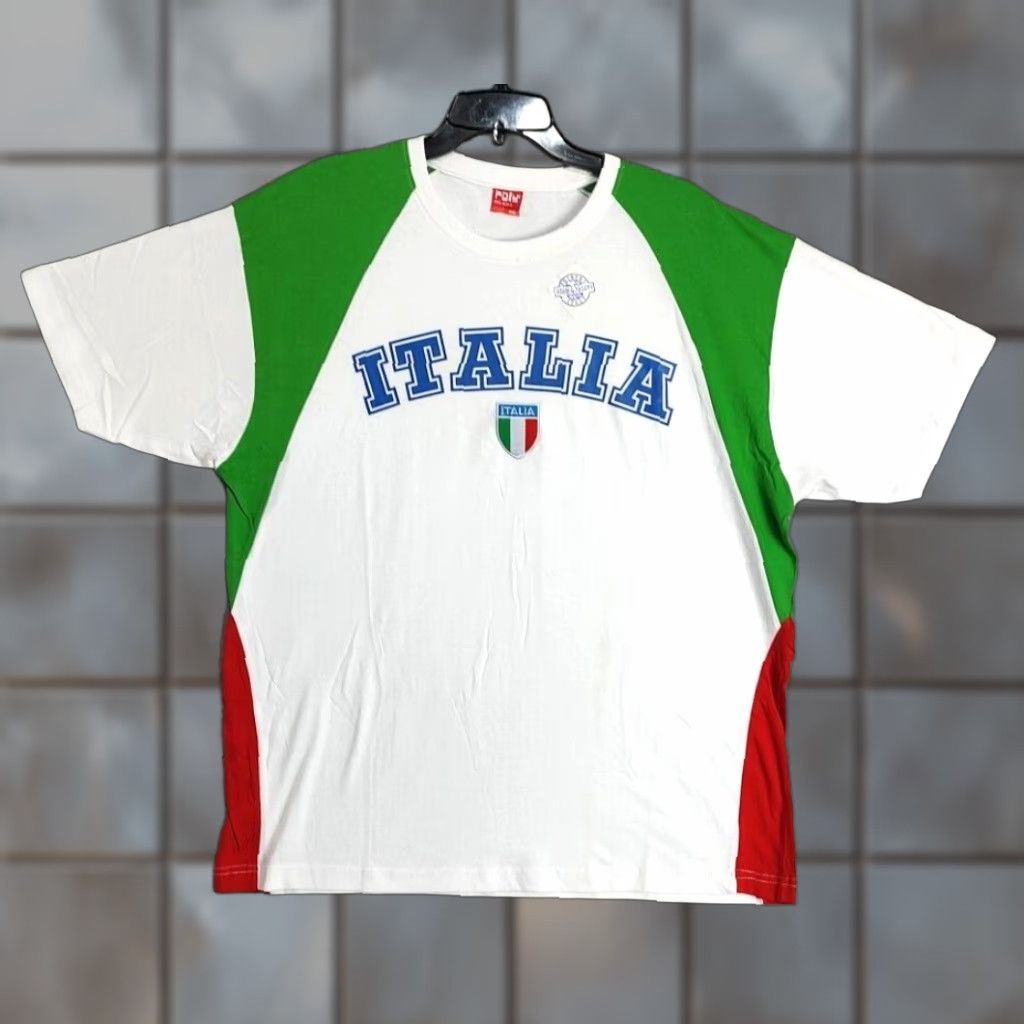 Vintage Roly Italy Soccer Shirt Men S Short Sleeve 2xl Multi Color Athletic Sports T Shirt Hoodie, Sweatshirt