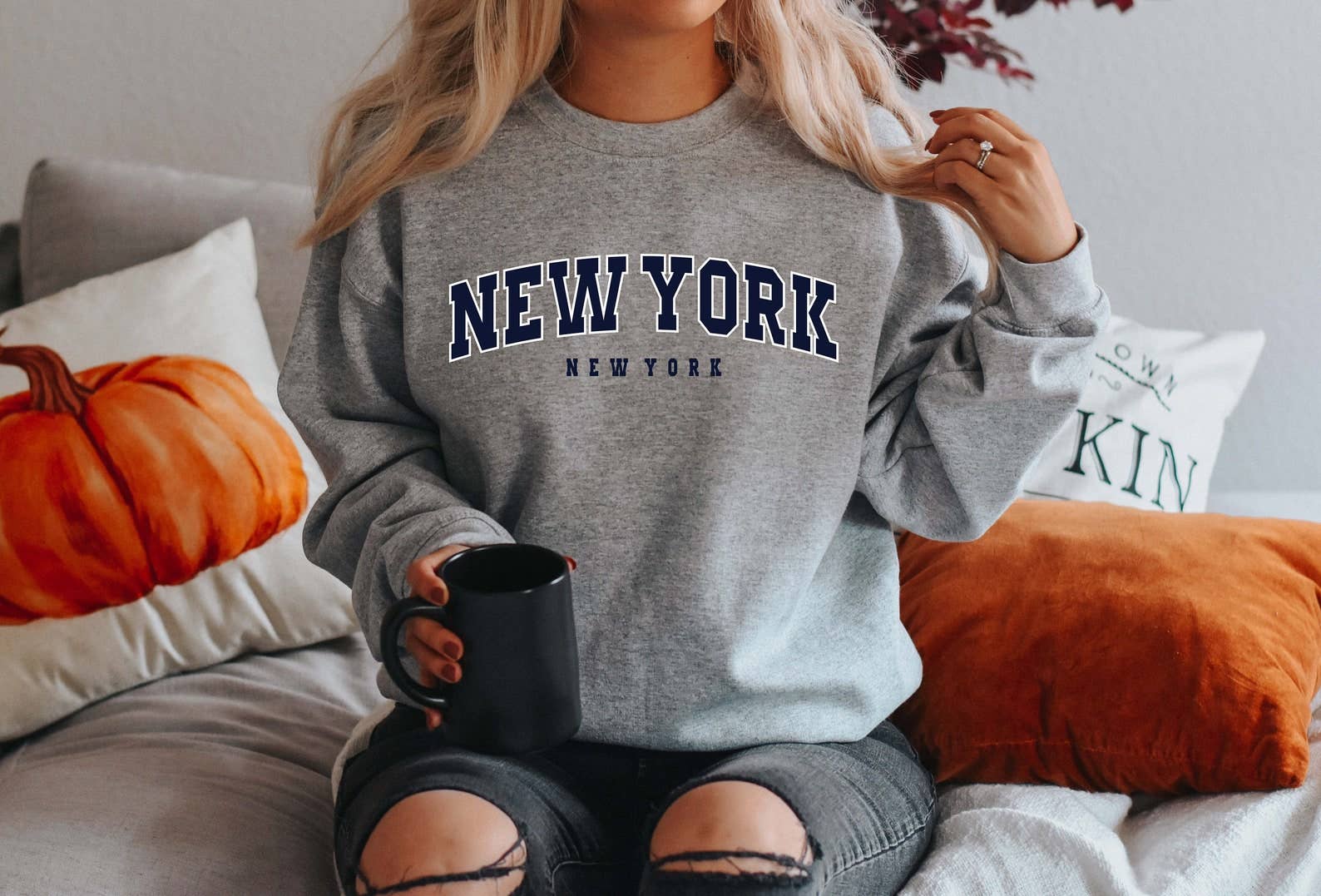 New York Sweatshirt T-Shirts, Hoodie | PodTeesHub.com