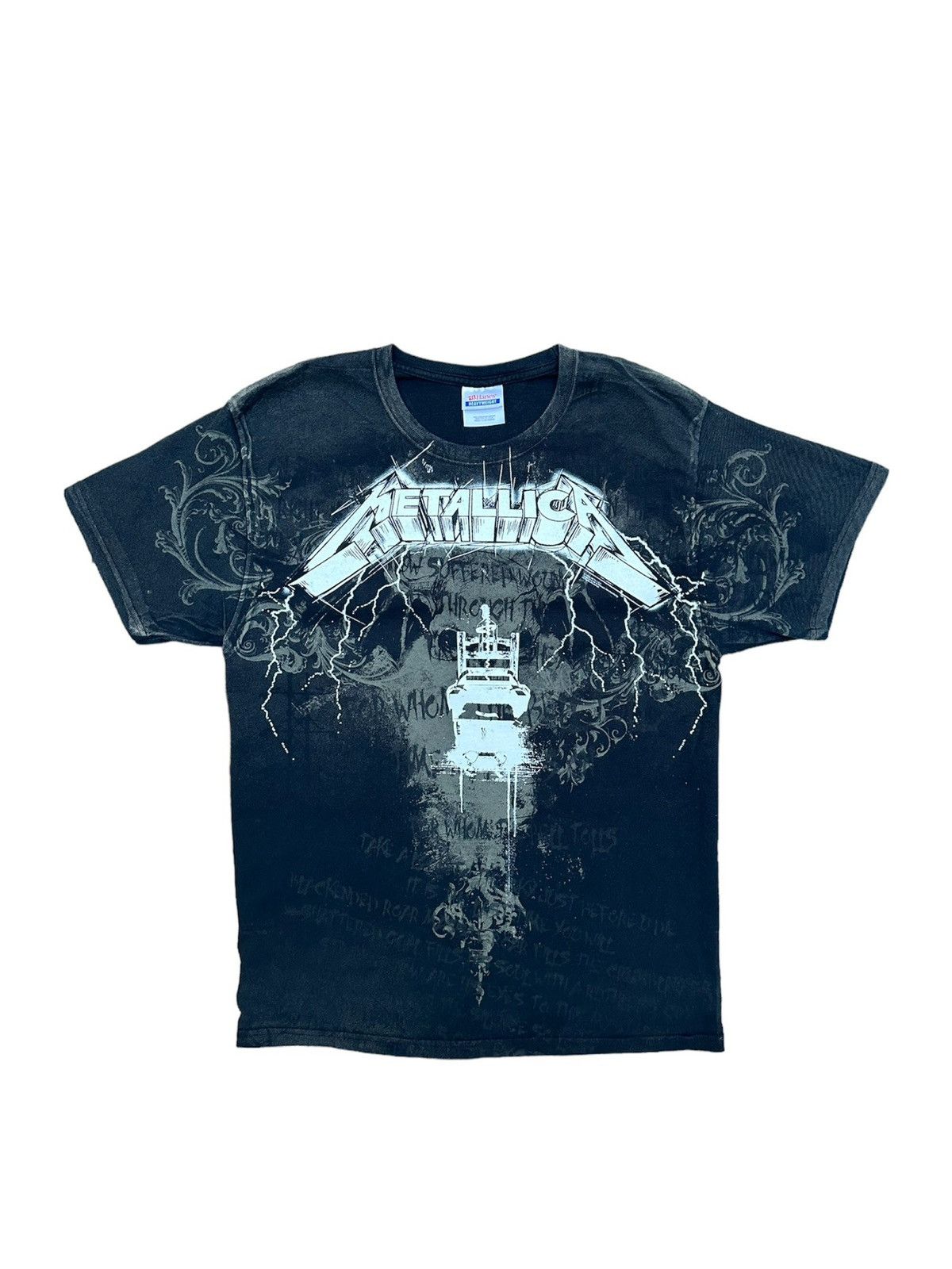 Metallica X Vintage Vintage Metallica Ride Lightning All Over Print Rare T-Shirts, Hoodie, Sweatshirt