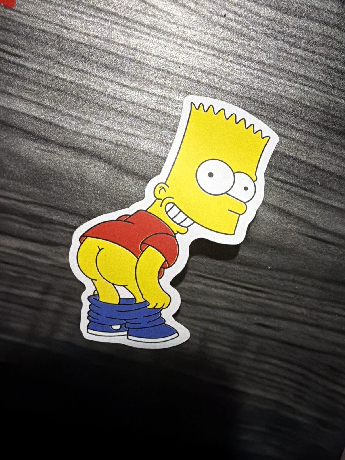 Simpsons Simpsons Bart Simpson Mooning Sticker T-Shirts, Hoodie, Sweatshirt