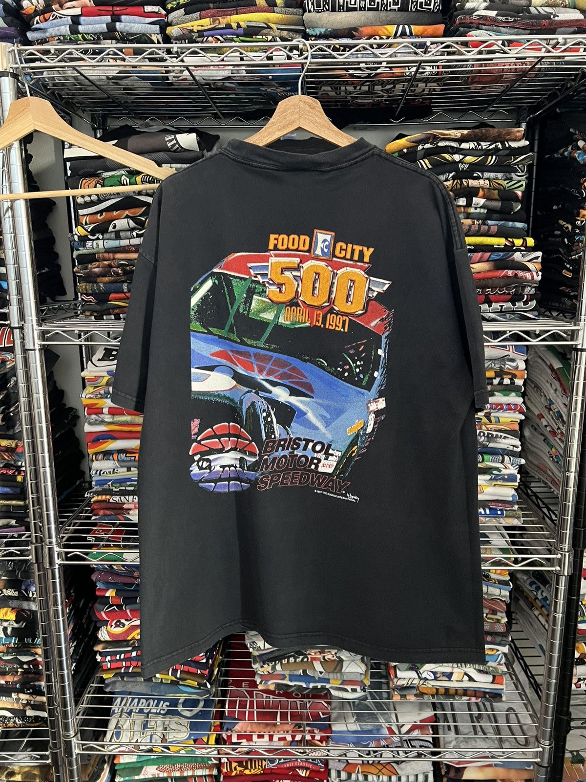 Nascar 1997 Bristol Motor Speedway 500 Mullet Tee Hoodie, Sweatshirt | PodTeesHub.com
