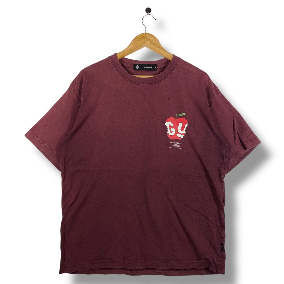 Gu X Undercover Freedom Graphic Faded Tee Shirt Large Size Hoodie, Sweatshirt | PodTeesHub.com