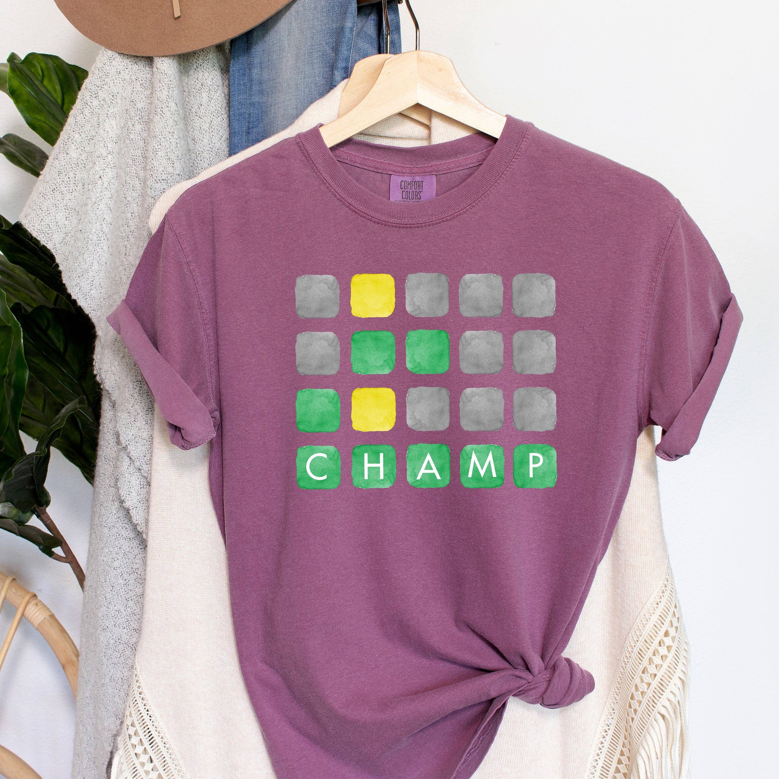 Champ Word Game T-Shirt Hoodie, Sweatshirt | PodTeesHub.com