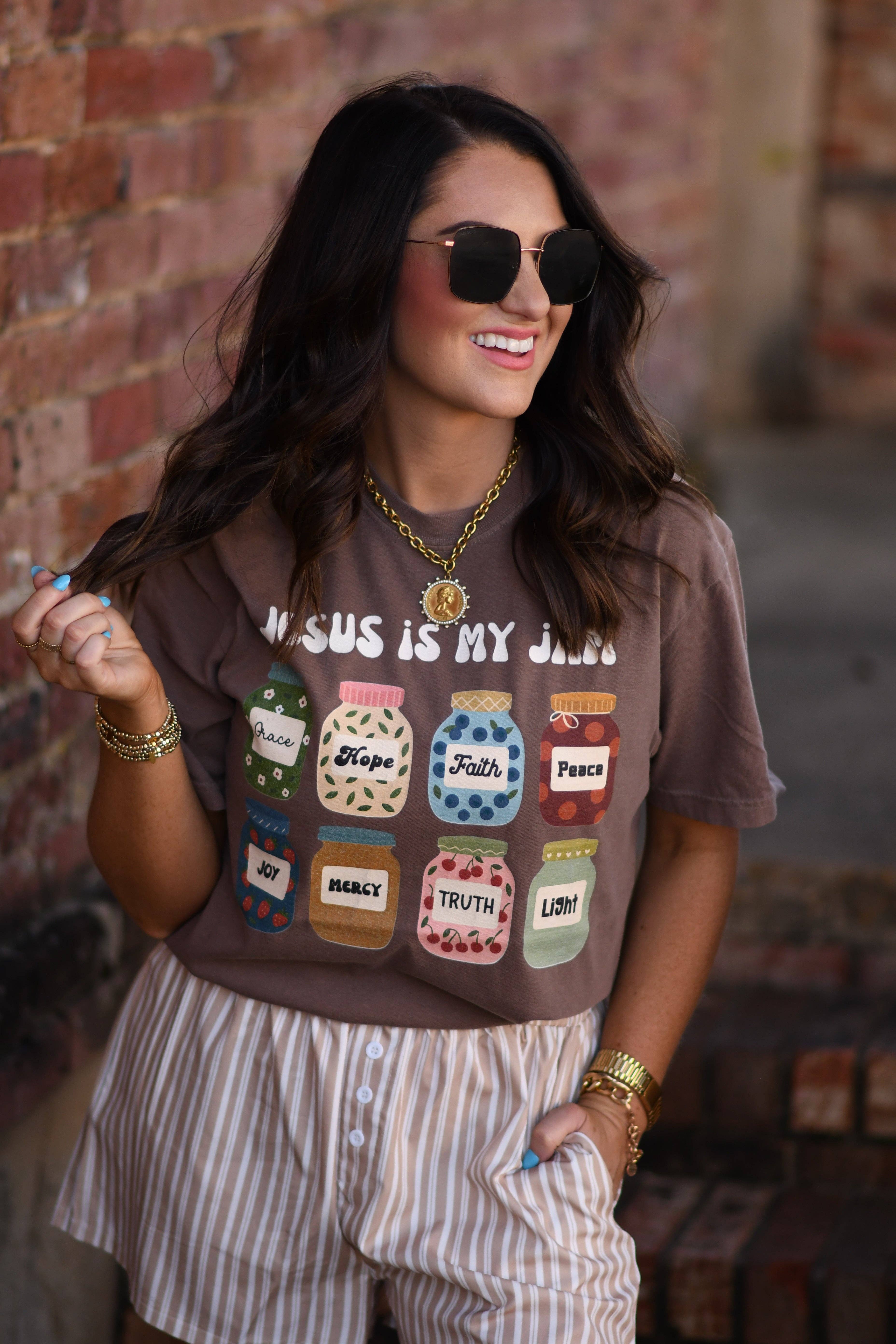 Jesus Is My Jam Tee Hoodie, Sweatshirt | PodTeesHub.com