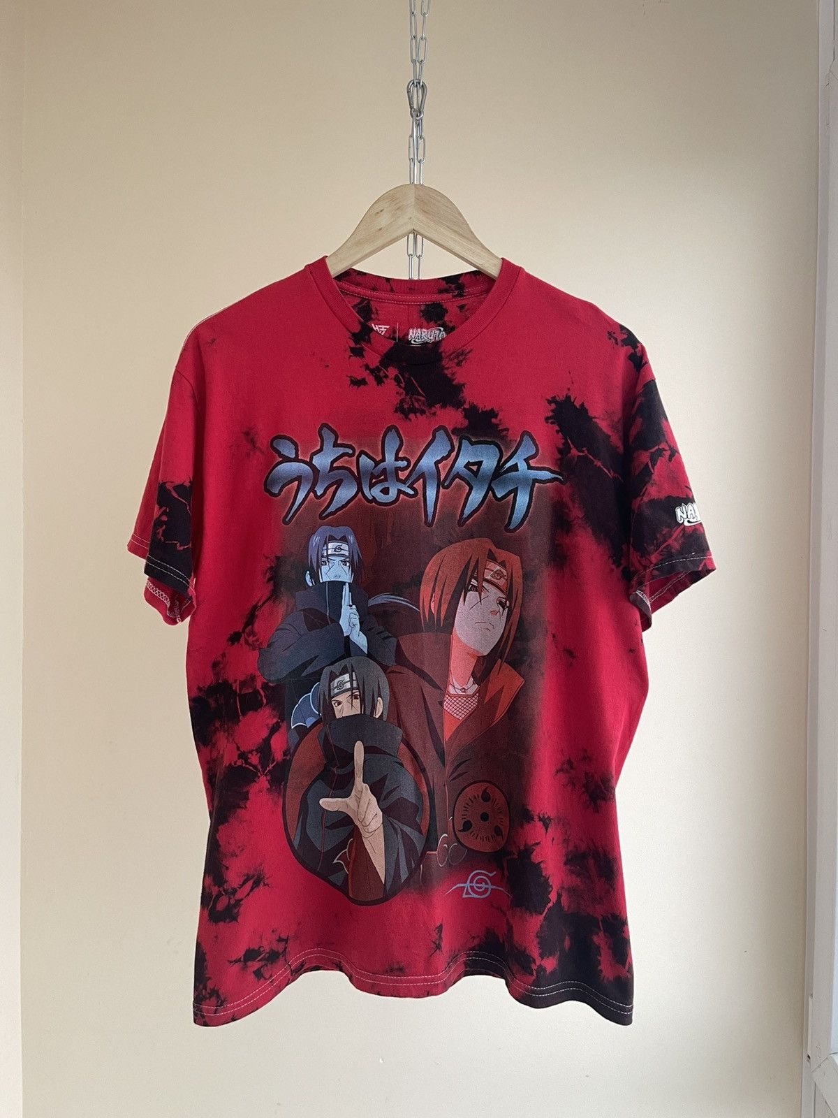 Hypland Itachi Uchiha 2021 Tie Dye T Shirt Hoodie, Sweatshirt | PodTeesHub.com