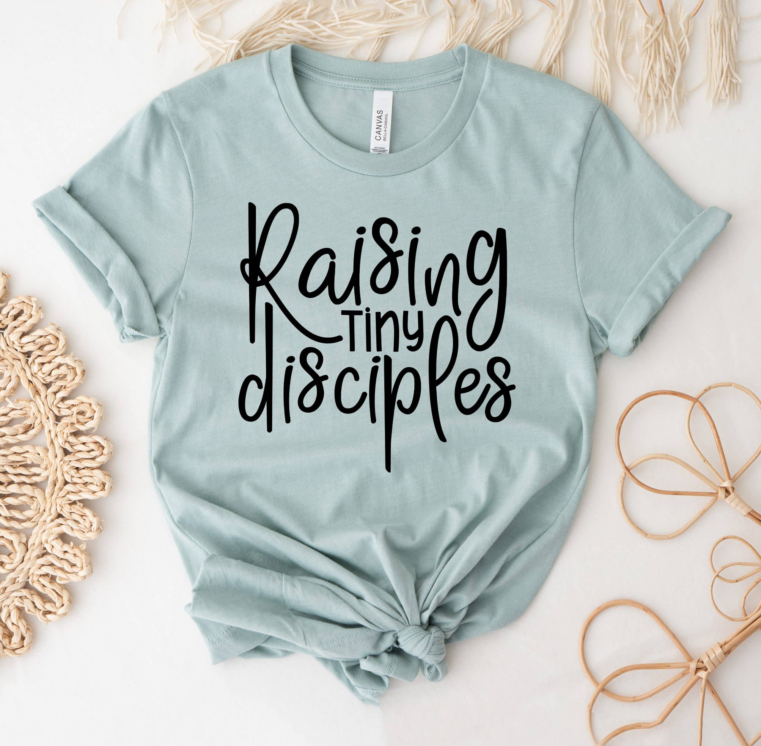 Raising Tiny Disciples T-Shirt Hoodie, Sweatshirt | PodTeesHub.com