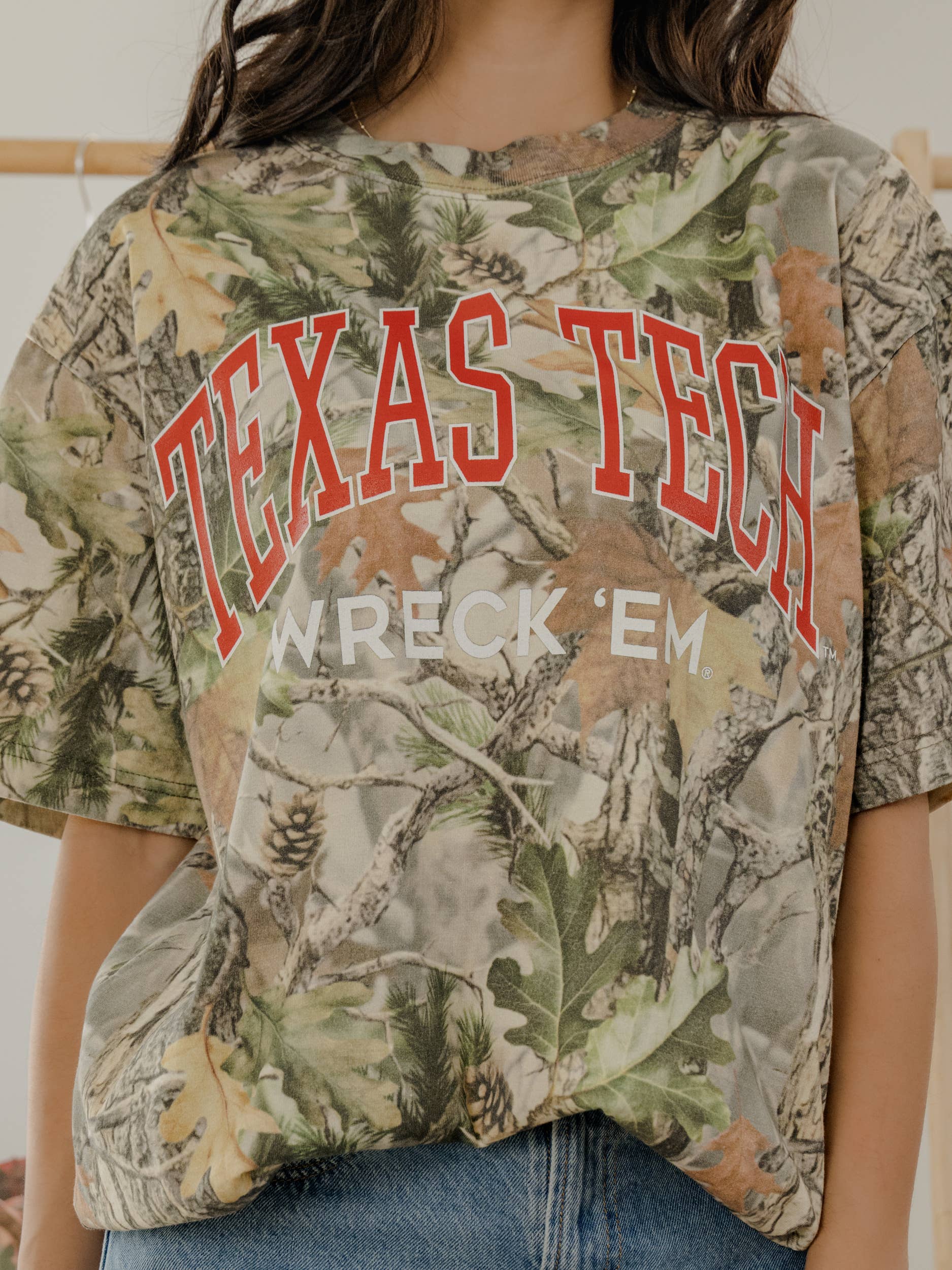 Texas Tech Red Raiders Filled Gault Camo Tee Hoodie, Sweatshirt | PodTeesHub.com