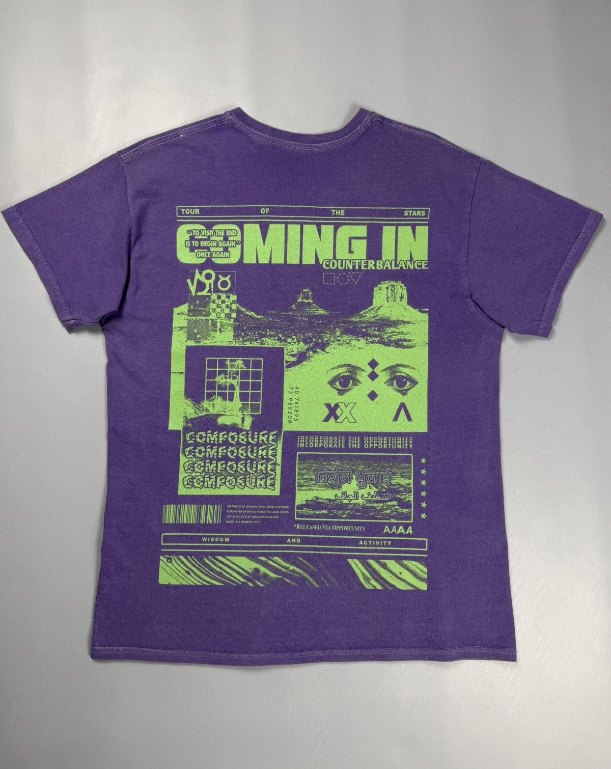 Urban Outfitters Counterbalance Crazy Y2k T Shirt Tee Size M Hoodie, Sweatshirt | PodTeesHub.com