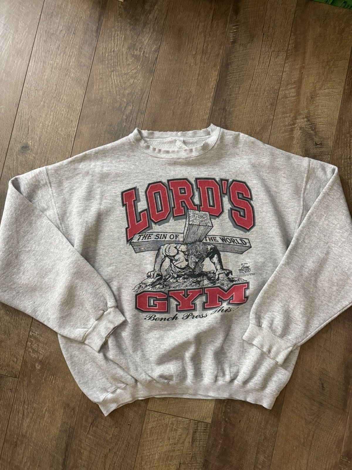 Vintage Lords Gym Crewneck T-Shirts, Hoodie, Sweatshirt | PodTeesHub.com