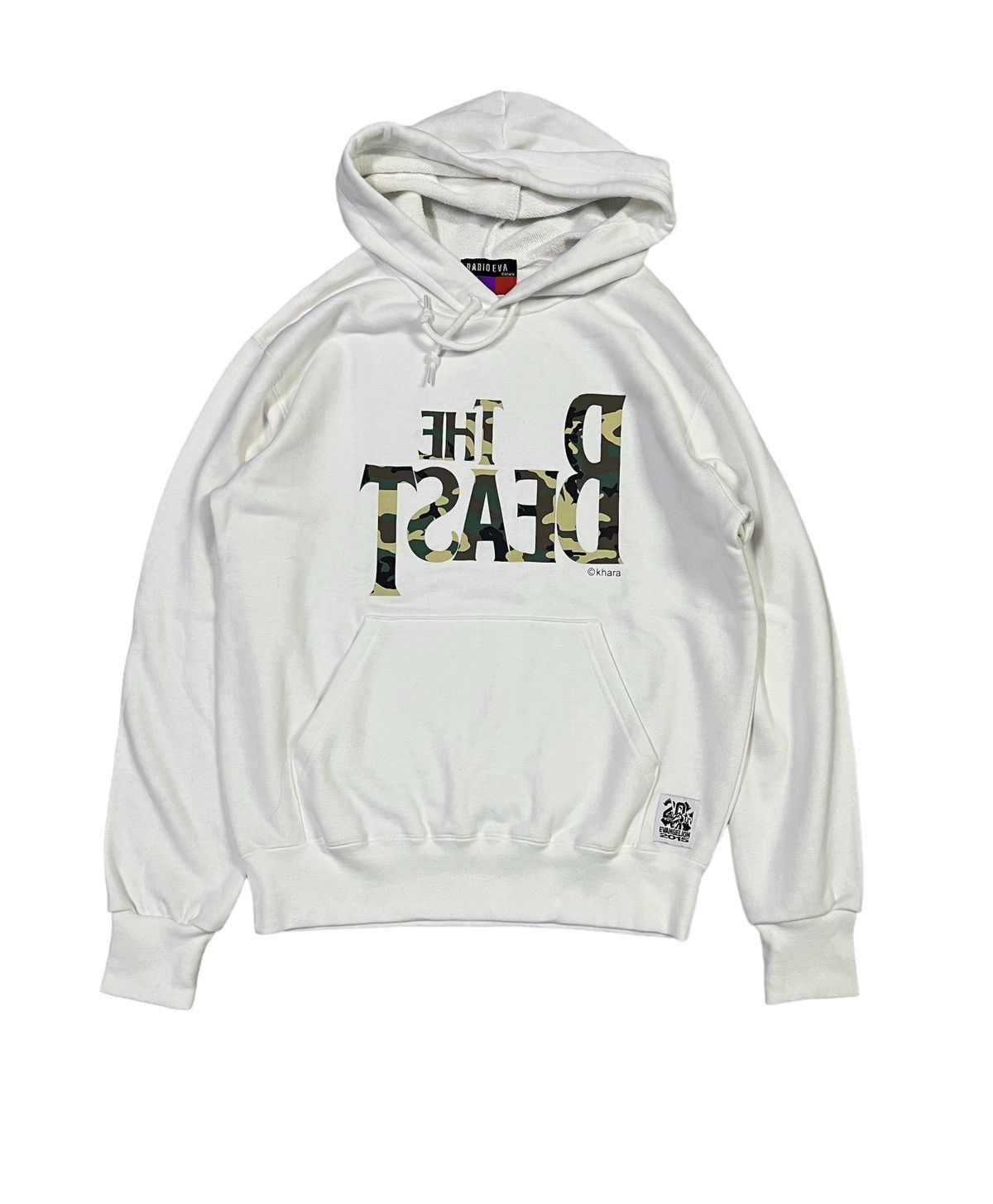 Japanese Brand Radio Eva Evangelion The Beast Khara Camo Hoodie Big Parka T-Shirts, Sweatshirt | PodTeesHub.com