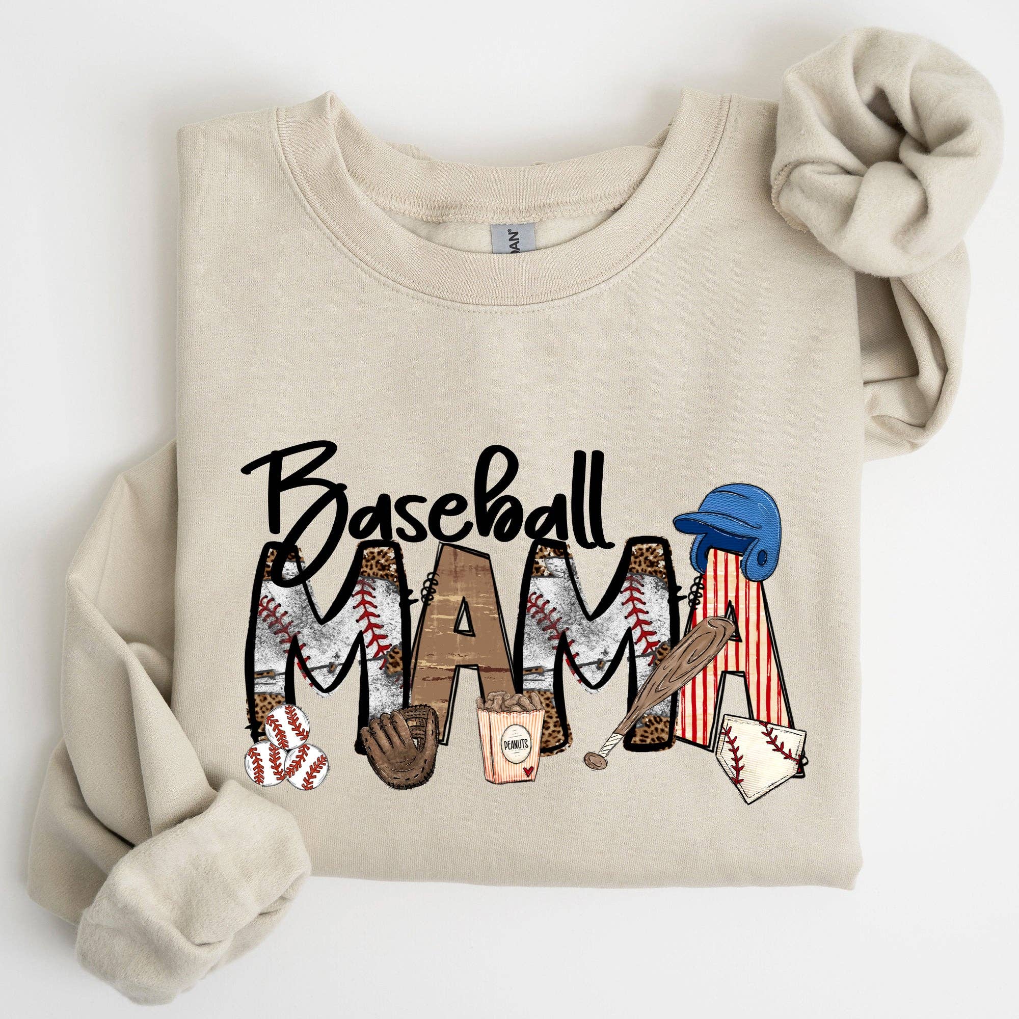 Baseball Mama, Sports, Mother's Day Sweatshirt T-Shirts, Hoodie | PodTeesHub.com