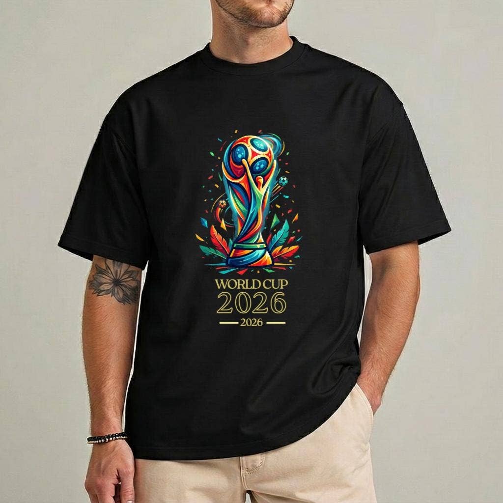 2026 World Cup Soccer Flags Graphic Tee Hoodie, Sweatshirt | PodTeesHub.com