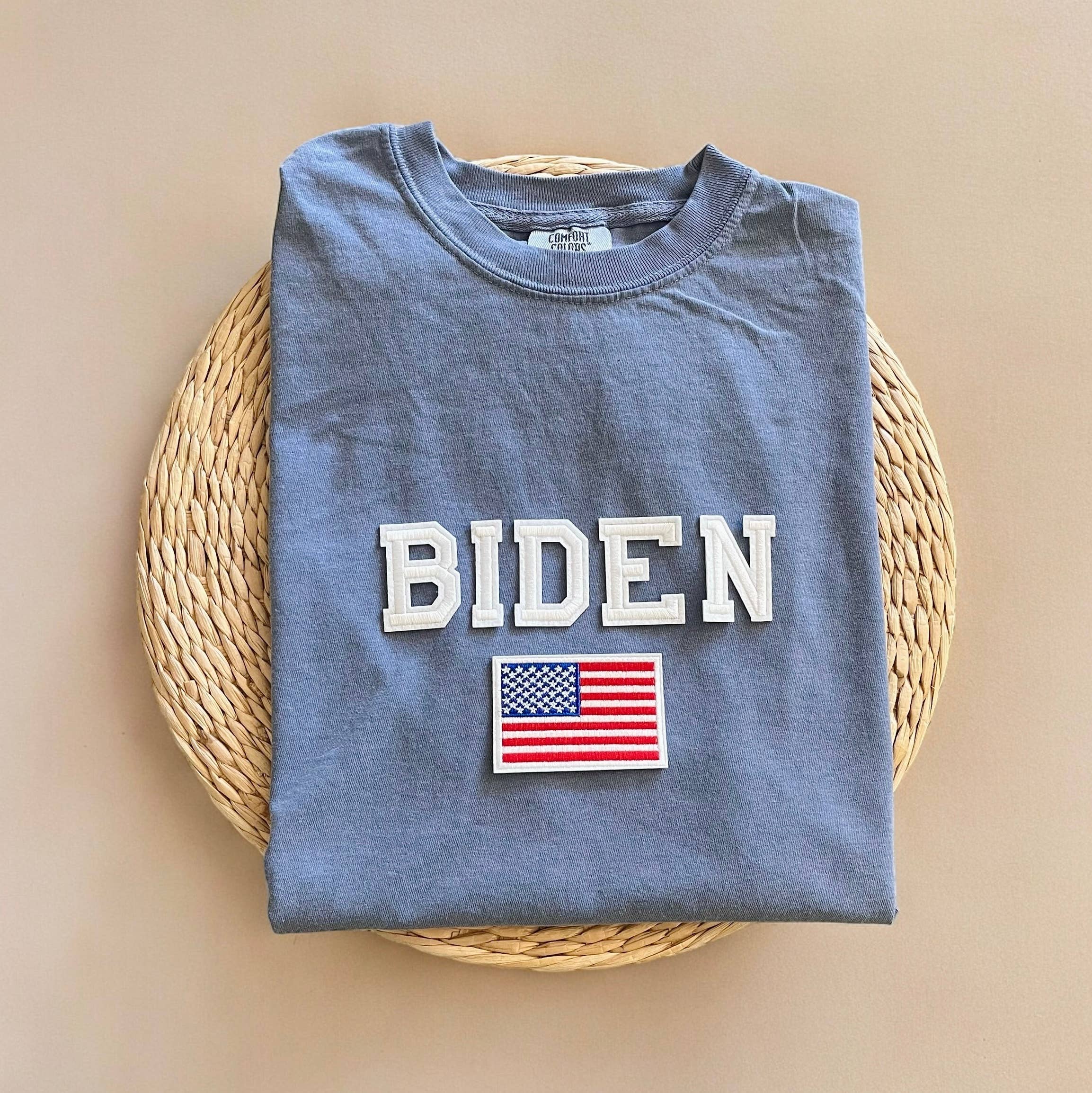Comfort Colors Biden Tee, Biden Shirt Hoodie, Sweatshirt | PodTeesHub.com