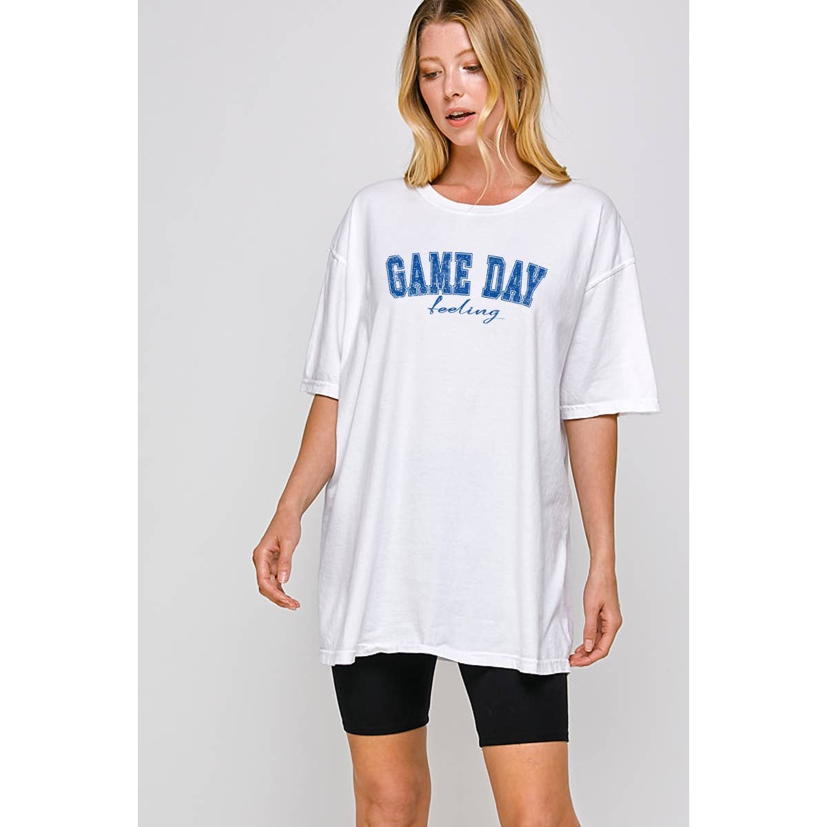 Gameday Vintage Graphic Oversized Tee Hoodie, Sweatshirt | PodTeesHub.com