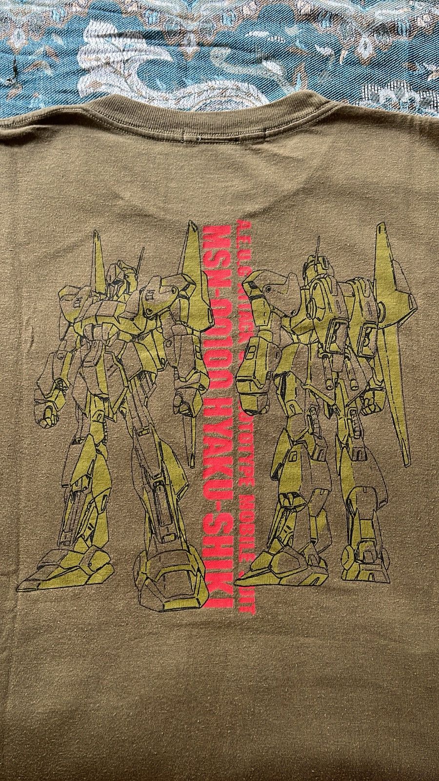 Anime Vintag Gundam Hyaku Shiki Anime T Shirt Hoodie, Sweatshirt | PodTeesHub.com