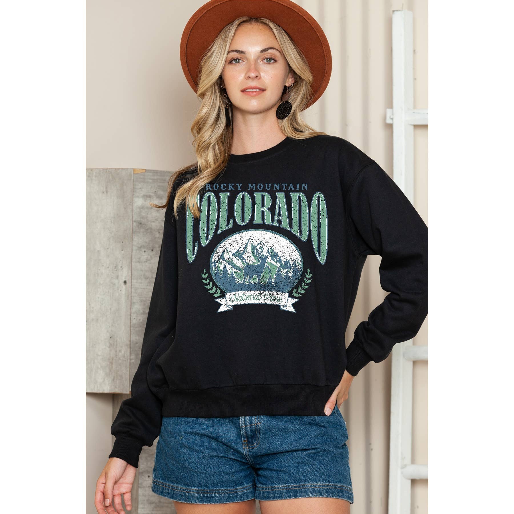Rocky Mountain Colorado National Park Crewneck Sweater T-Shirts, Hoodie, Sweatshirt | PodTeesHub.com