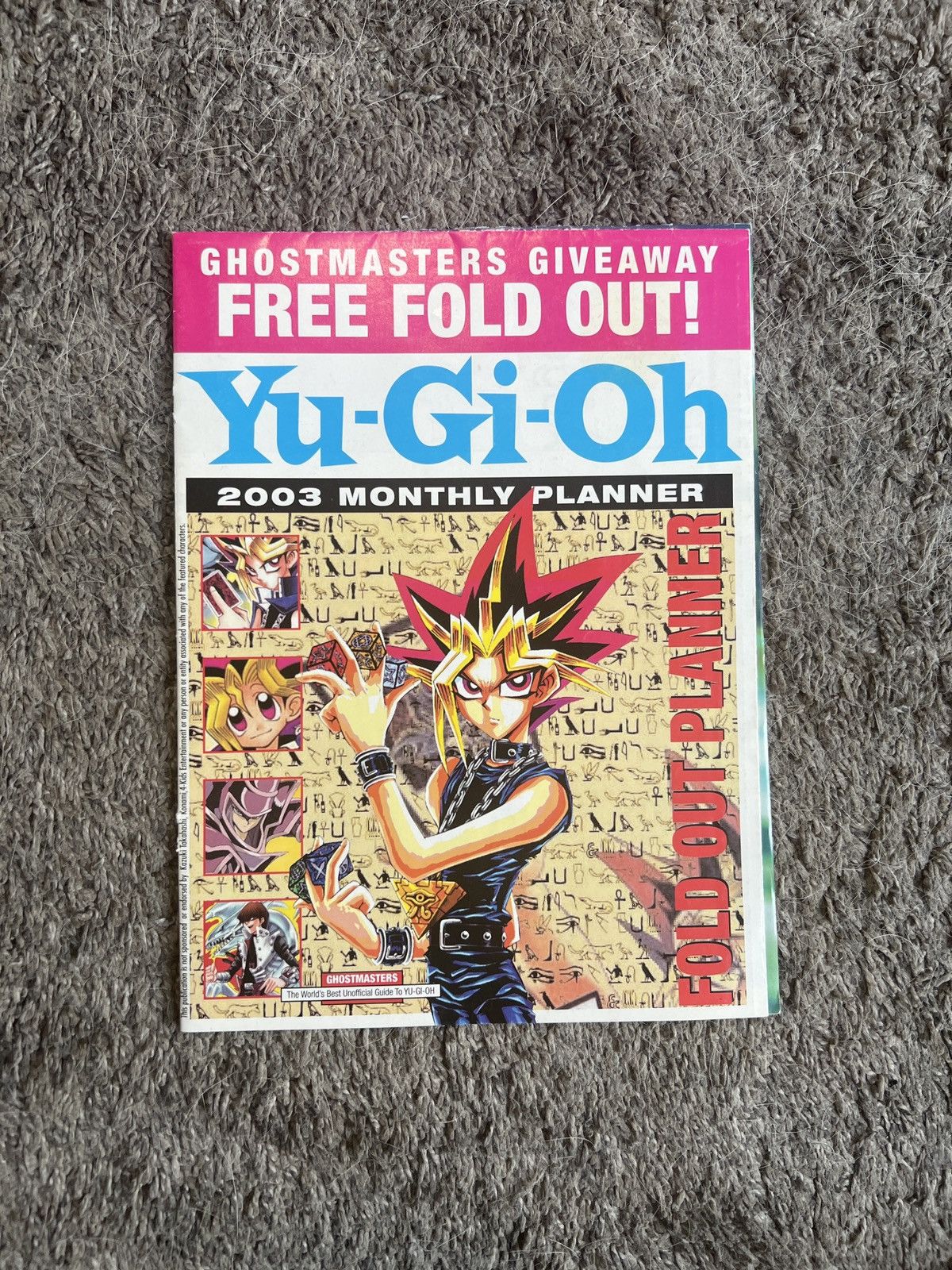 Vintage Ghostmasters Yu Gi Oh 2003 Monthly Planner T-Shirts, Hoodie, Sweatshirt | PodTeesHub.com