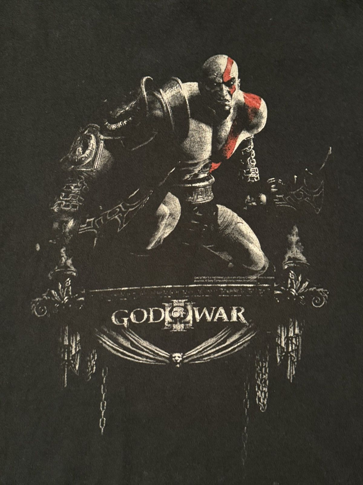 Playstation Vintage God Of War Iii Promo T Shirt Hoodie, Sweatshirt | PodTeesHub.com