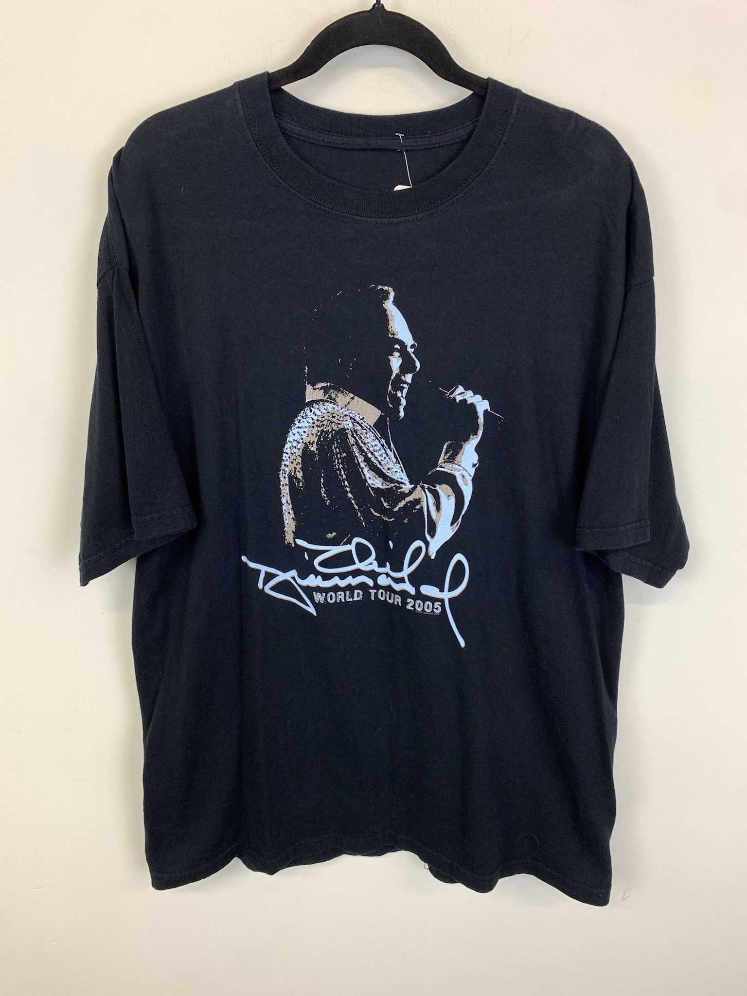Vintage Neil Diamond World Tour Shirt 2005 Band Shirt Size Xl T-Shirts, Hoodie, Sweatshirt