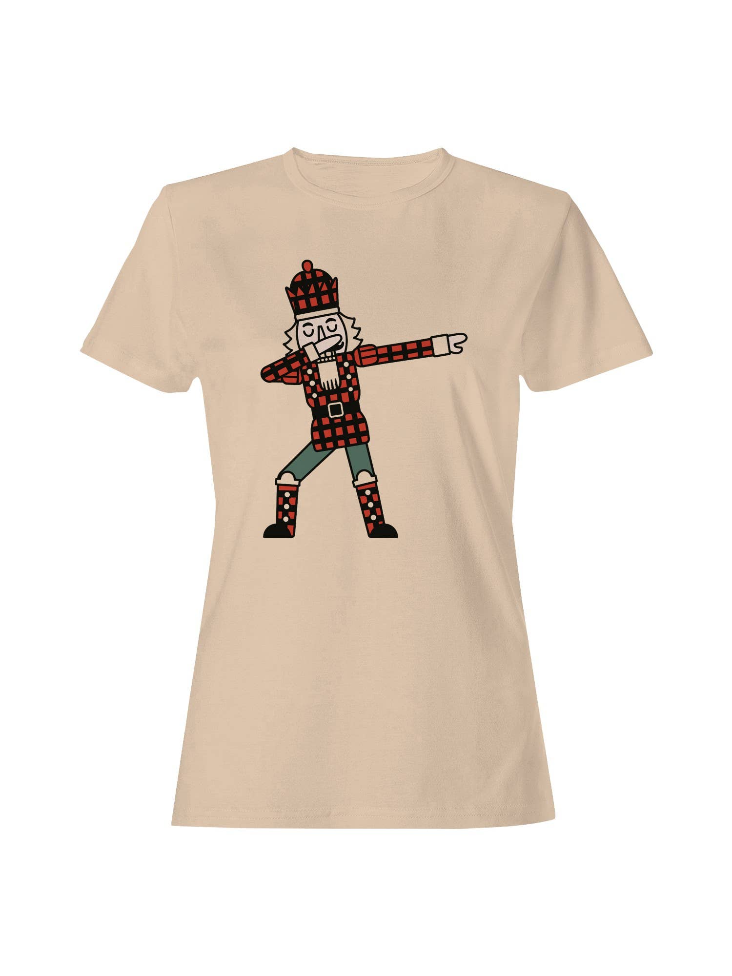 Dabbing Tartan King Illustration Women's T-Shirt Hoodie, Sweatshirt | PodTeesHub.com