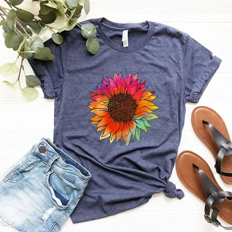 Sunflower T-Shirt Hoodie, Sweatshirt | PodTeesHub.com