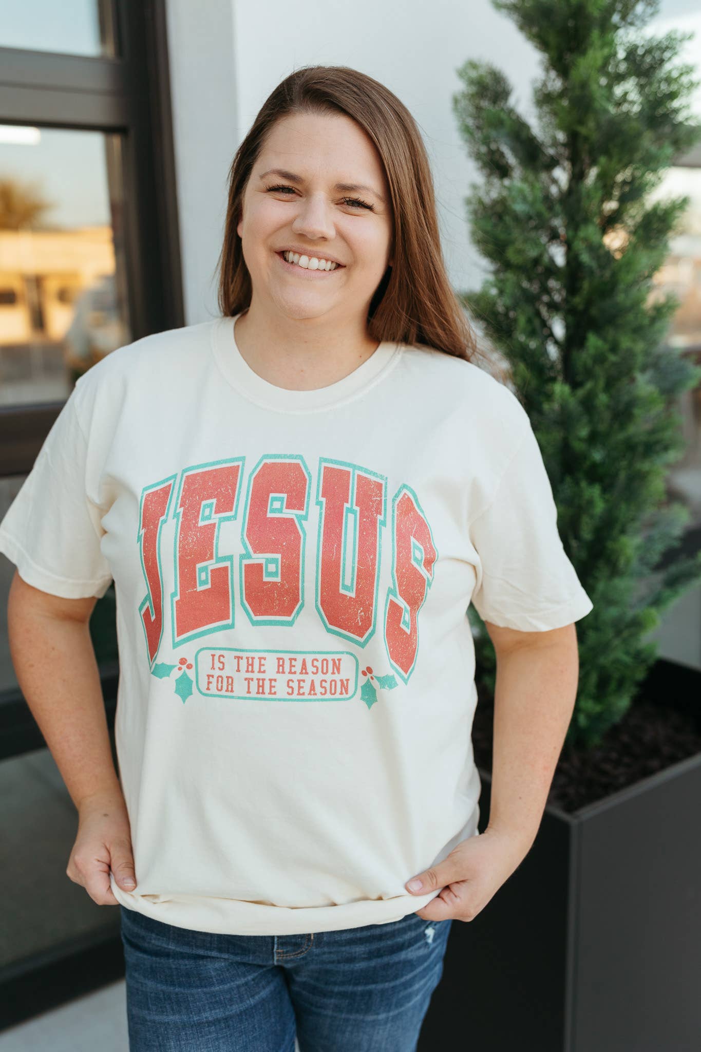Jesus Is the Reason For the Season Christmas Graphic Tee Hoodie, Sweatshirt | PodTeesHub.com