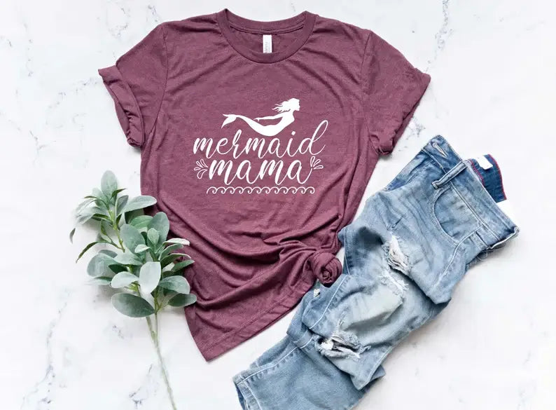 Mermaid Mama T-Shirt Hoodie, Sweatshirt | PodTeesHub.com