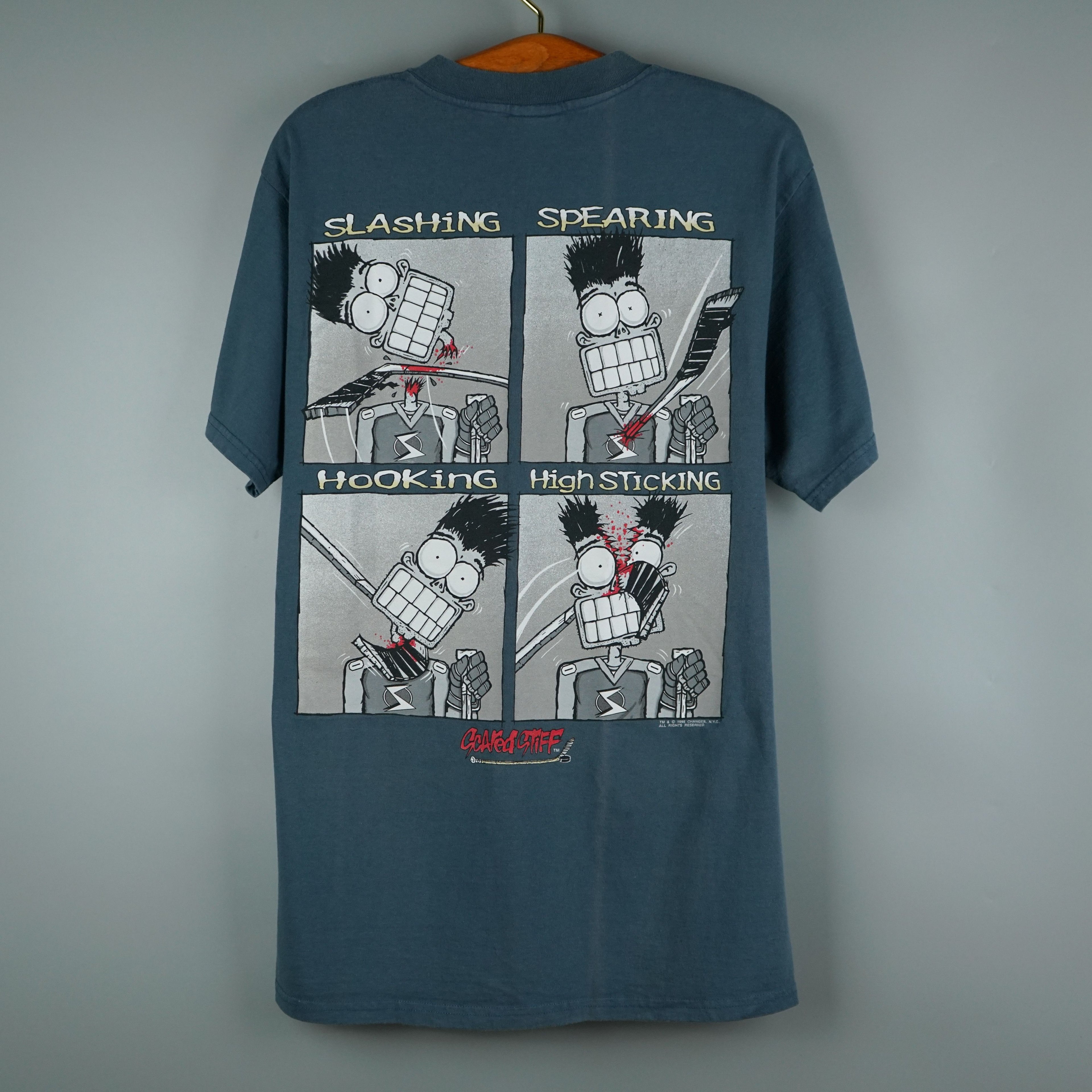 Vintage 1995 Scared Stiff T Shirt Movie Tee Hoodie, Sweatshirt | PodTeesHub.com