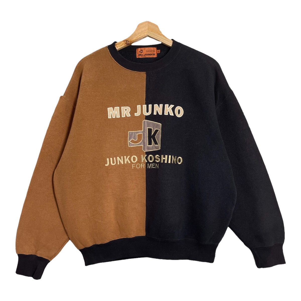 Mr Junko X Vintage 90 S Mr Junko Big Logo Crewneck Sweatshirt Size M T-Shirts, Hoodie | PodTeesHub.com