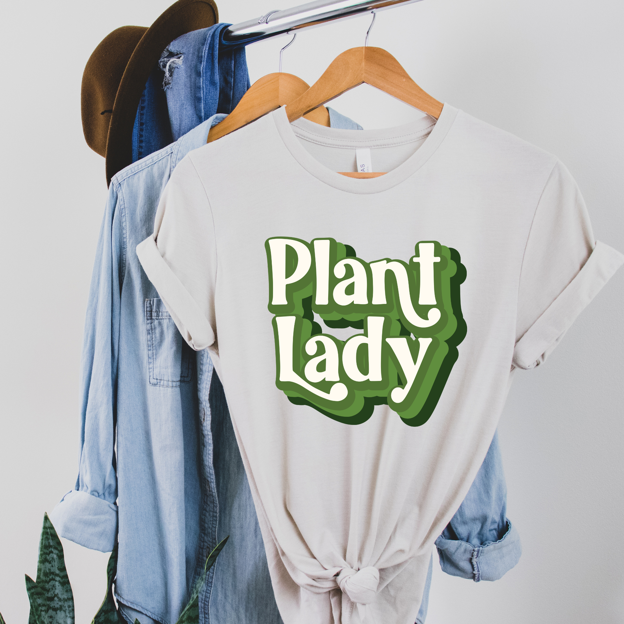 Plant Lady Graphic Tee Hoodie, Sweatshirt | PodTeesHub.com