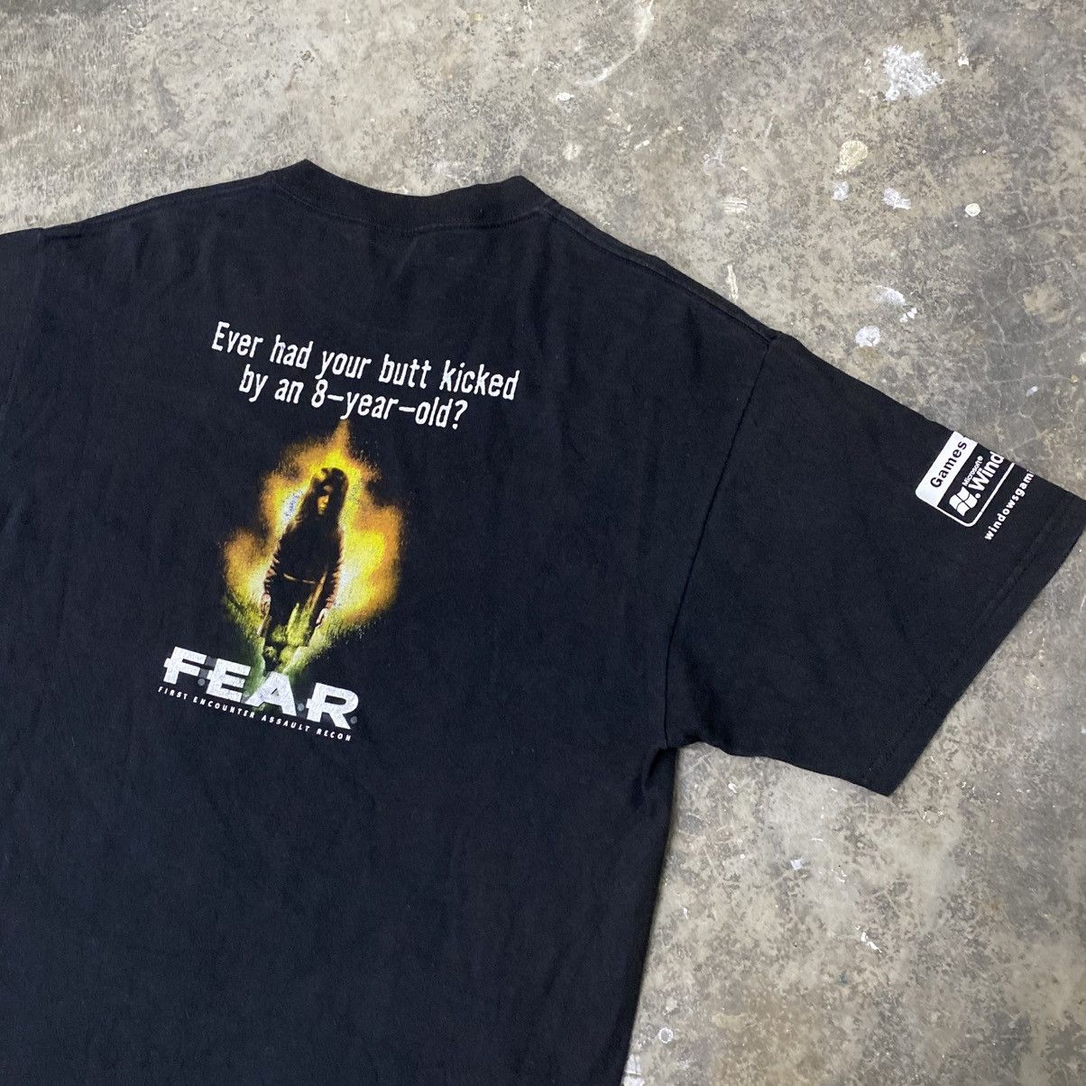Playstation Vintage 2005 Fear Promo Game Xbox Pc Ps2 Horror Movie T-Shirts, Hoodie, Sweatshirt