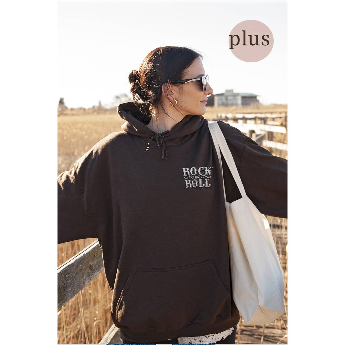 Rock and Roll  Graphic  Hoodie T-Shirts, Sweatshirt | PodTeesHub.com