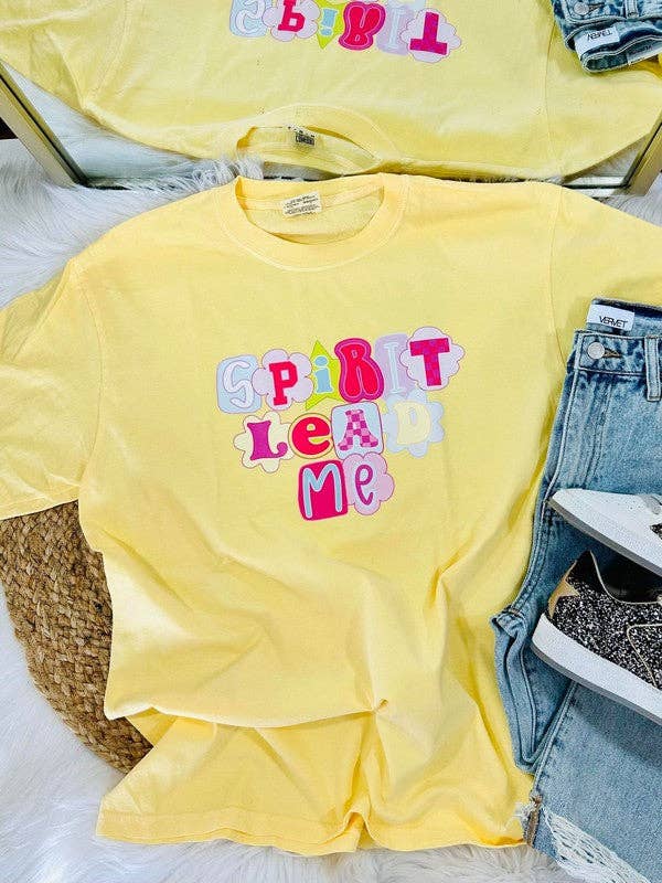 Spirit Lead Me Bright Preppy Tee Hoodie, Sweatshirt | PodTeesHub.com